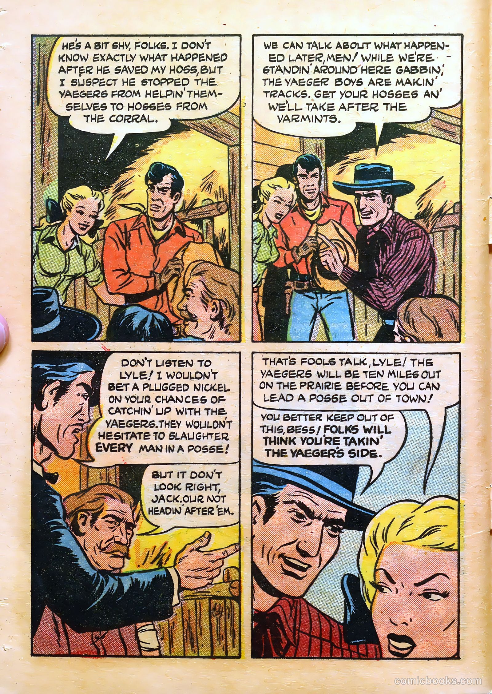 Midget Comics #1 (1950) — page 64 of 68