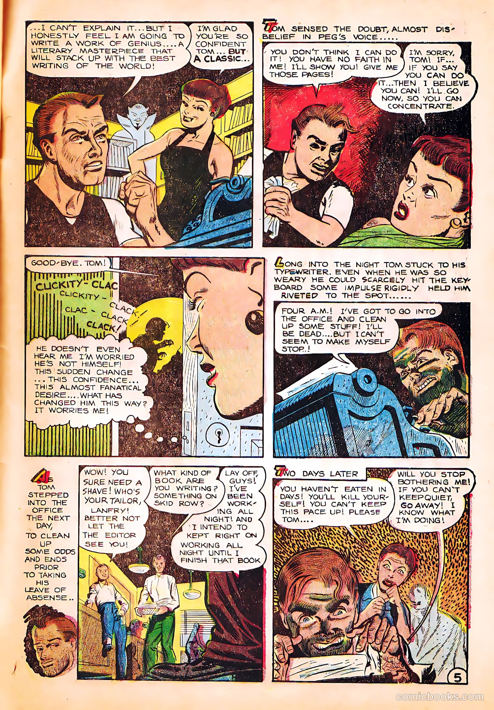 Midnight #3 (1957) — page 33 of 36