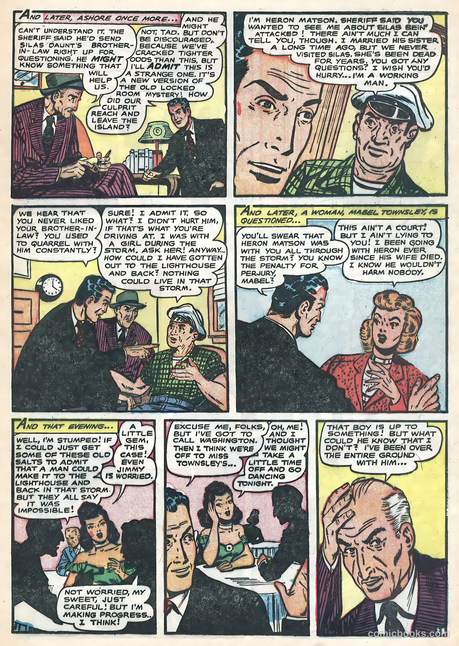 Midnight #6 (1958) — page 21 of 36