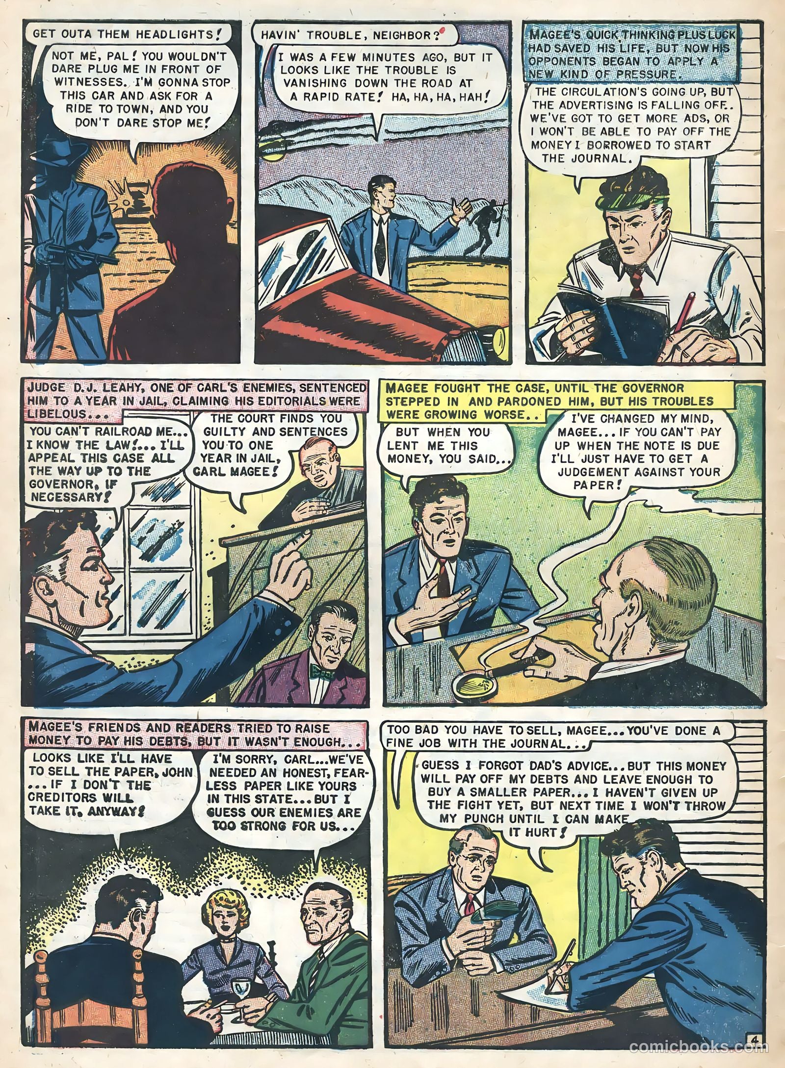 Midnight #6 (1958) — page 30 of 36