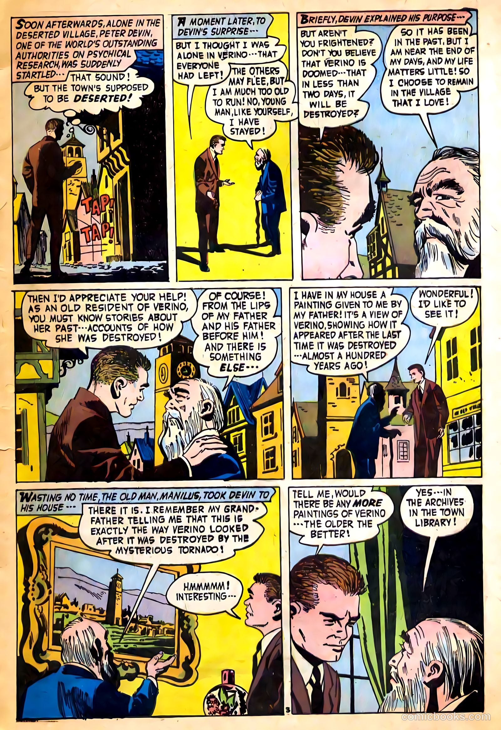 Midnight Mystery #1 (1961) — page 5 of 36
