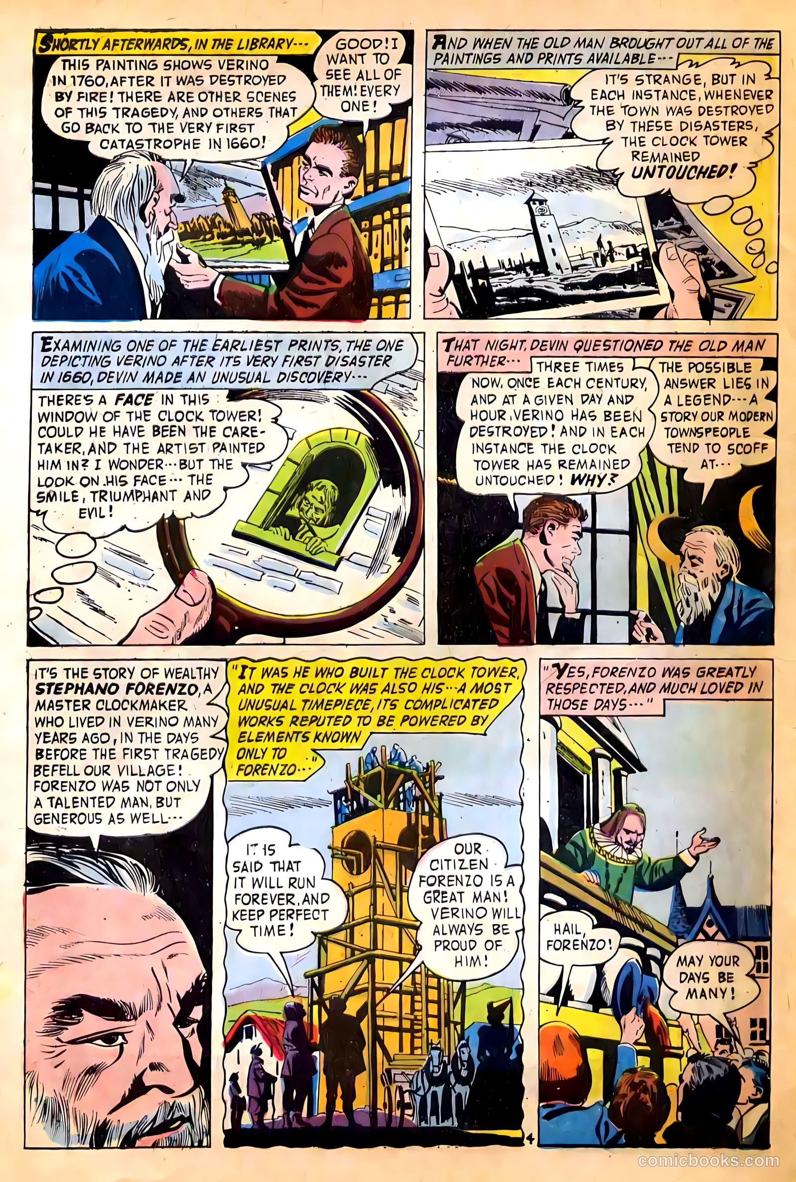 Midnight Mystery #1 (1961) — page 6 of 36