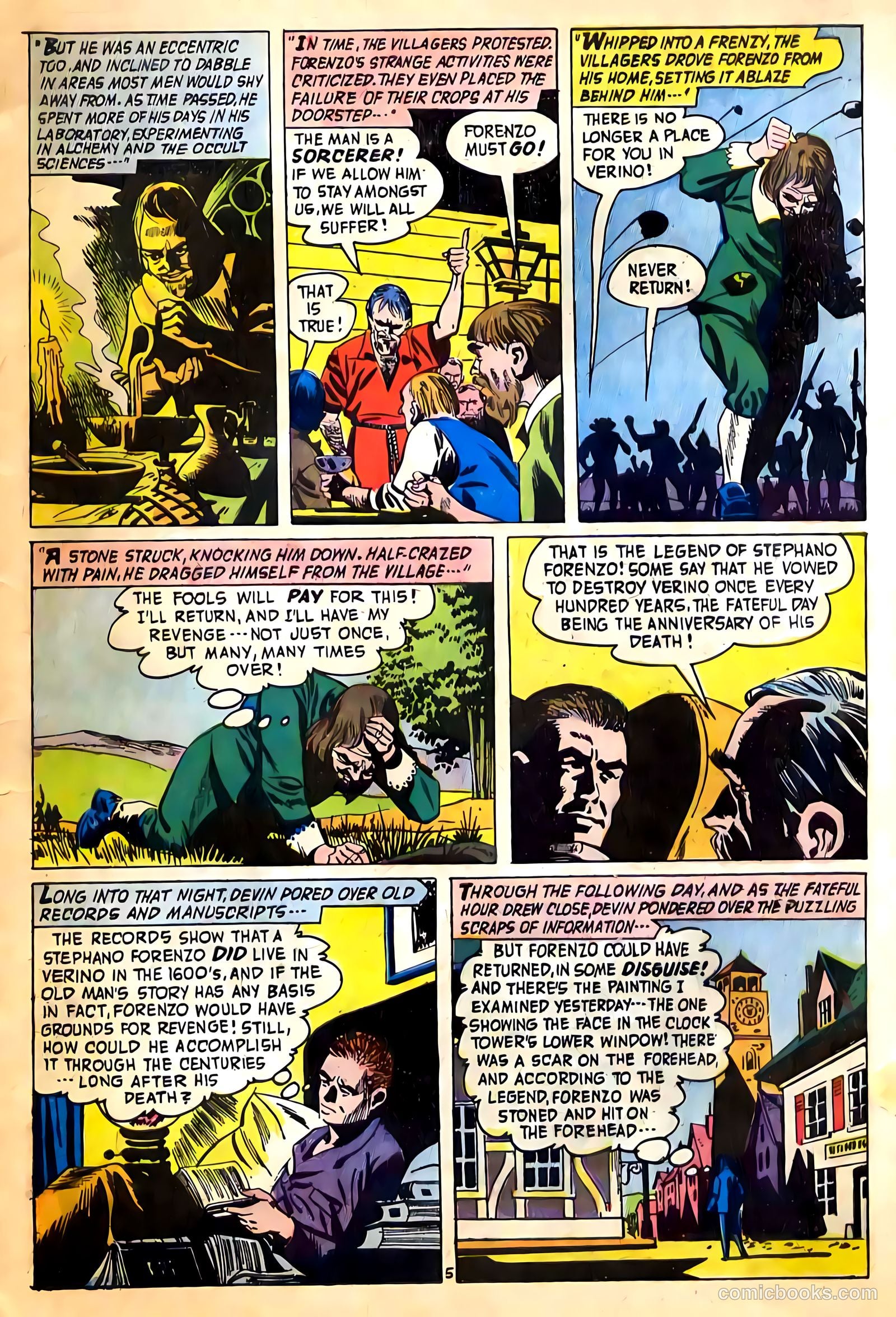 Midnight Mystery #1 (1961) — page 7 of 36