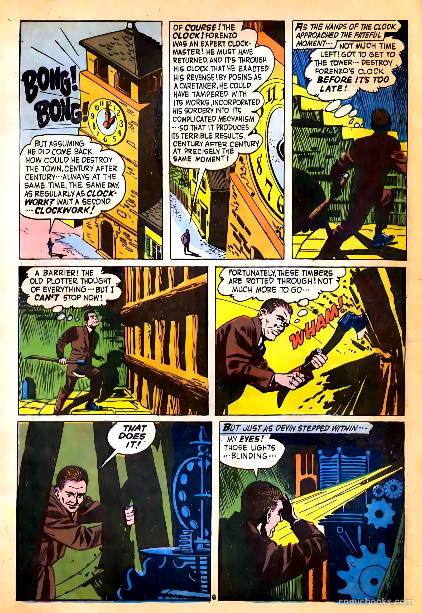 Midnight Mystery #1 (1961) — page 8 of 36