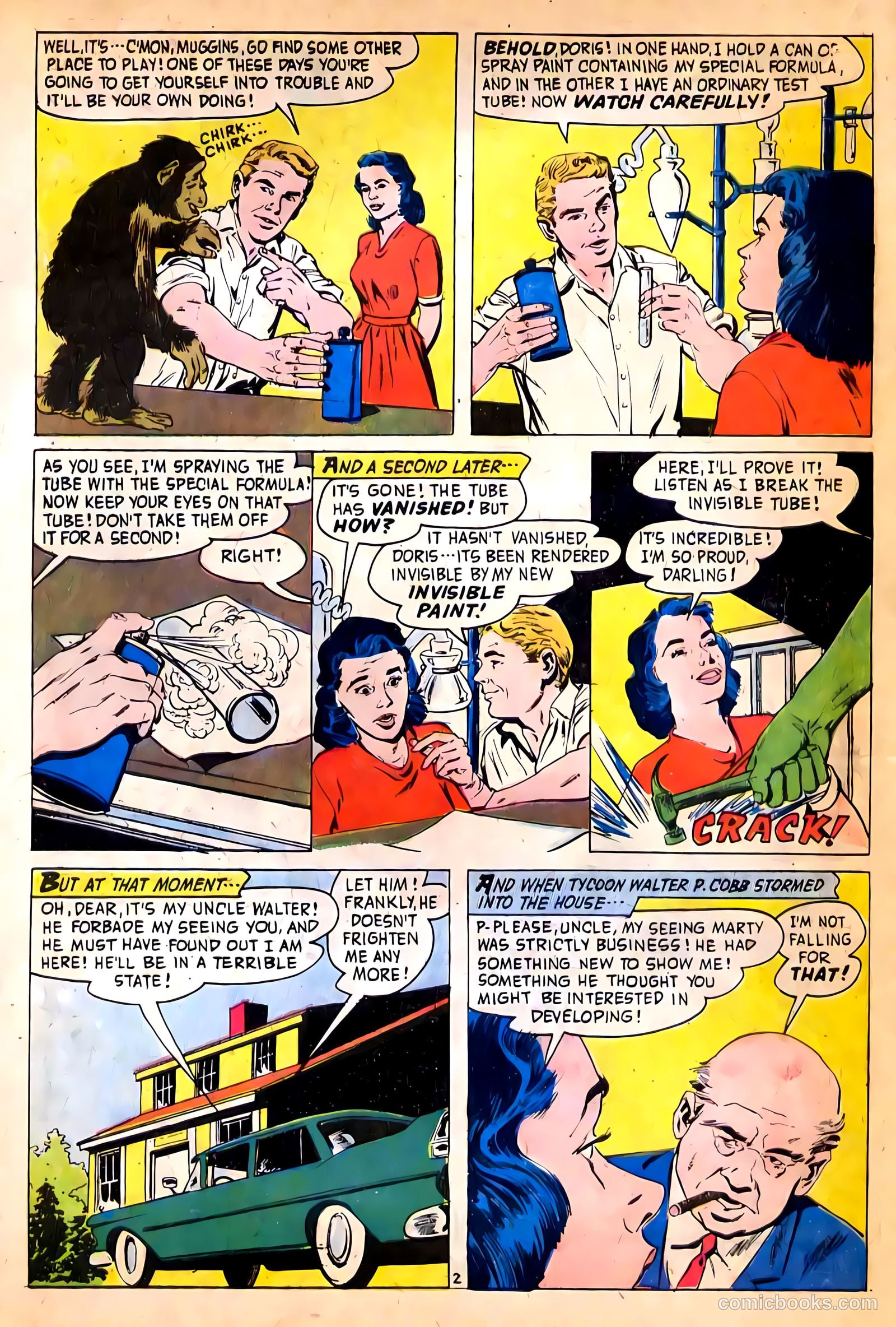 Midnight Mystery #1 (1961) — page 14 of 36
