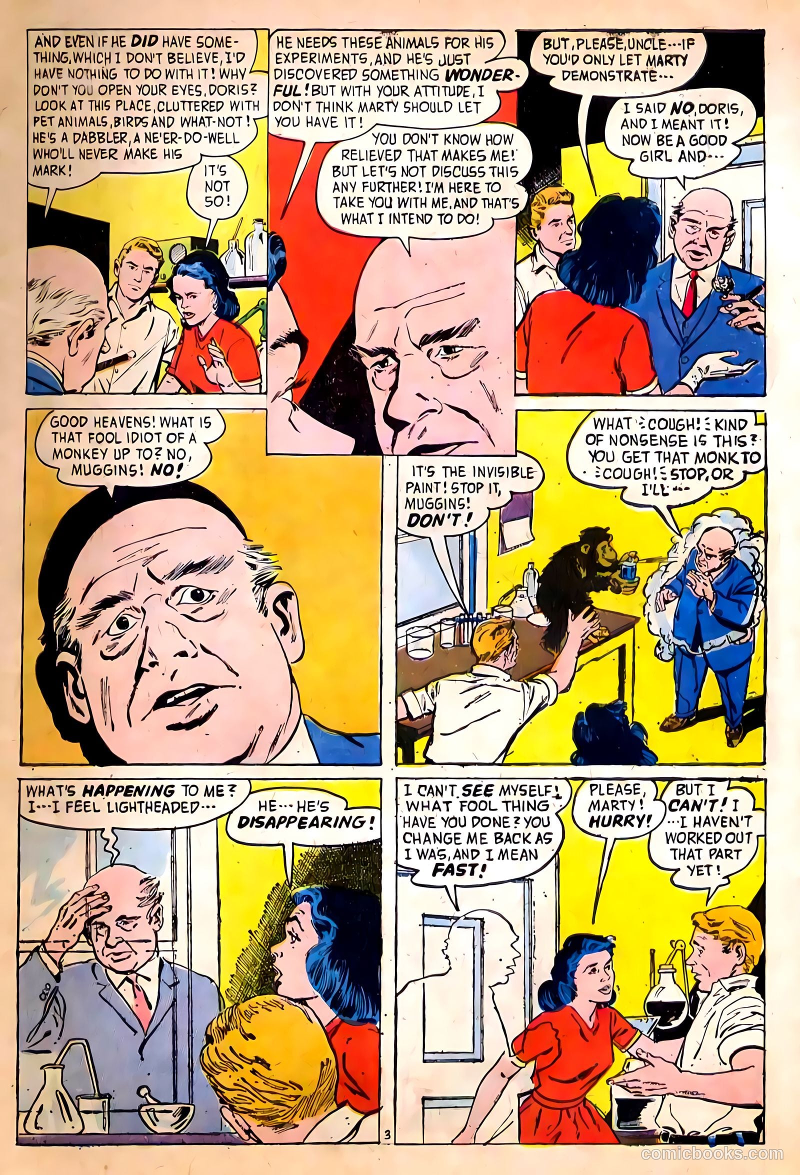 Midnight Mystery #1 (1961) — page 15 of 36