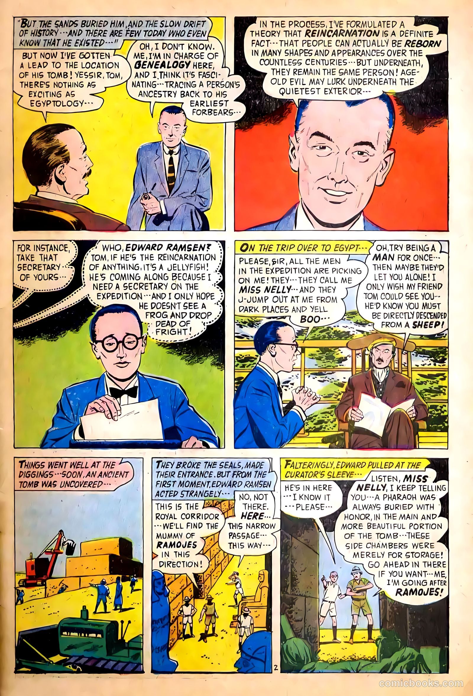 Midnight Mystery #1 (1961) — page 31 of 36
