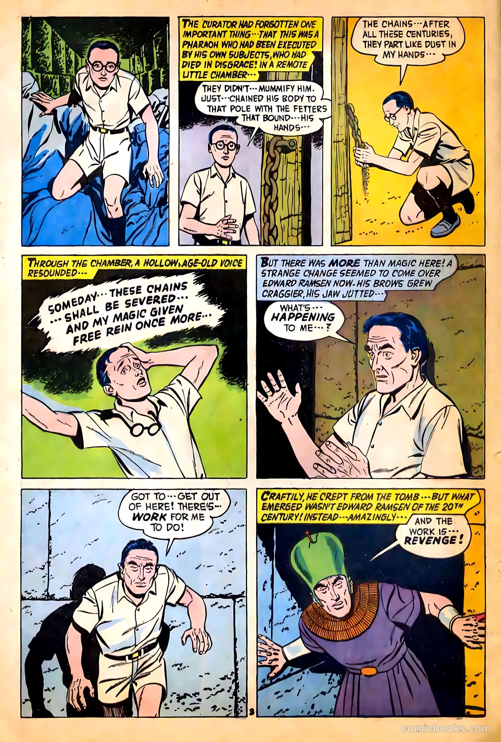 Midnight Mystery #1 (1961) — page 32 of 36