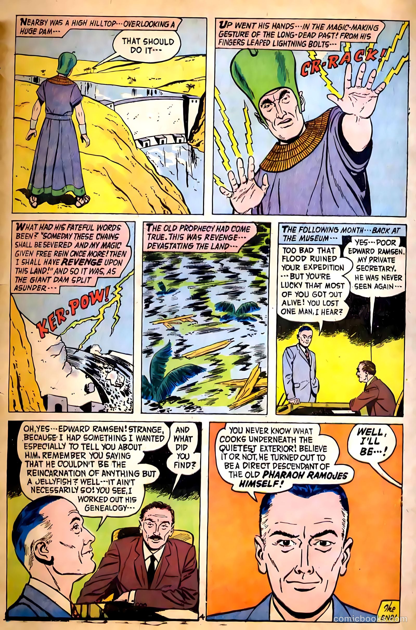 Midnight Mystery #1 (1961) — page 33 of 36