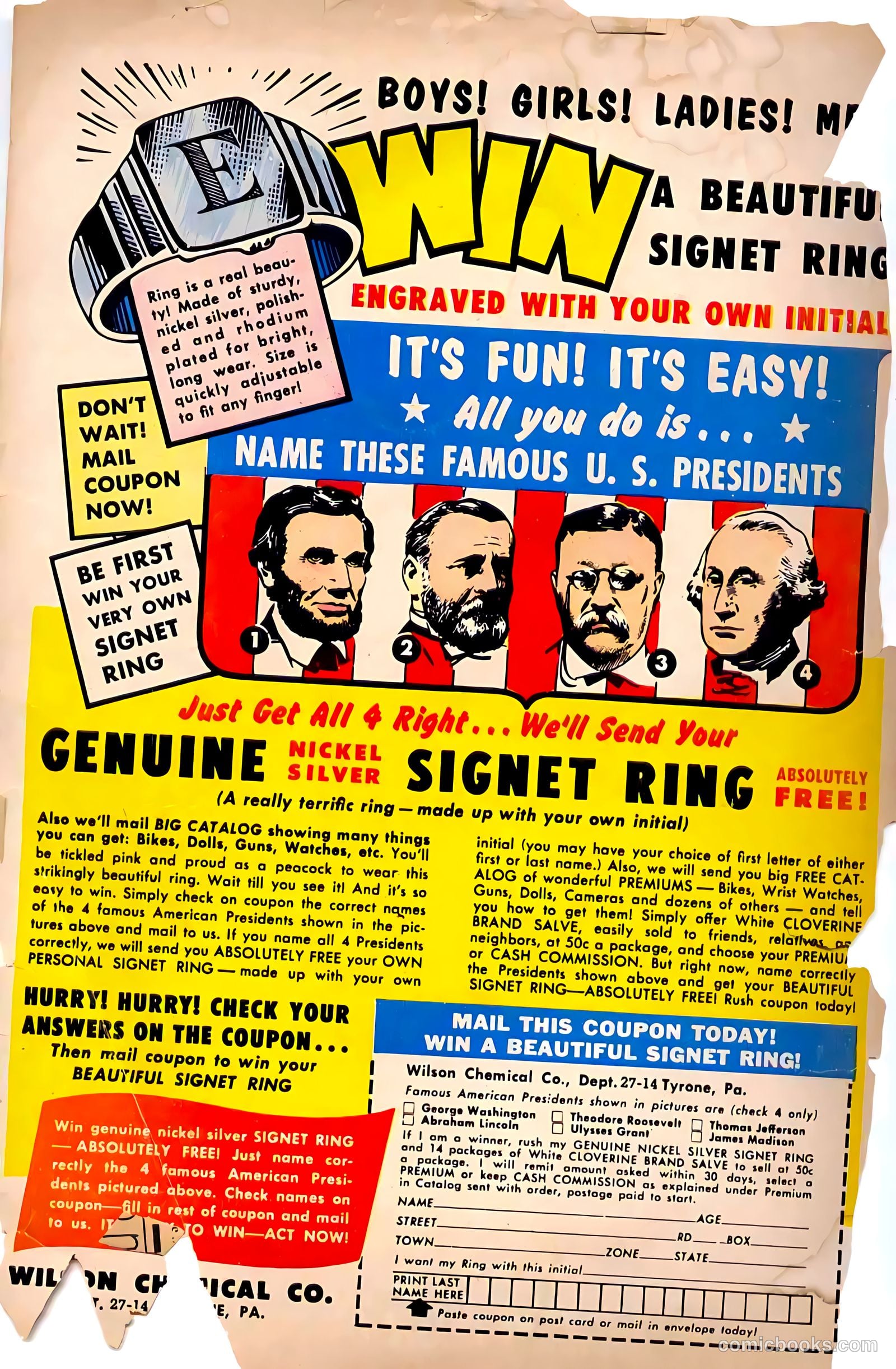 Midnight Mystery #1 (1961) — page 36 of 36