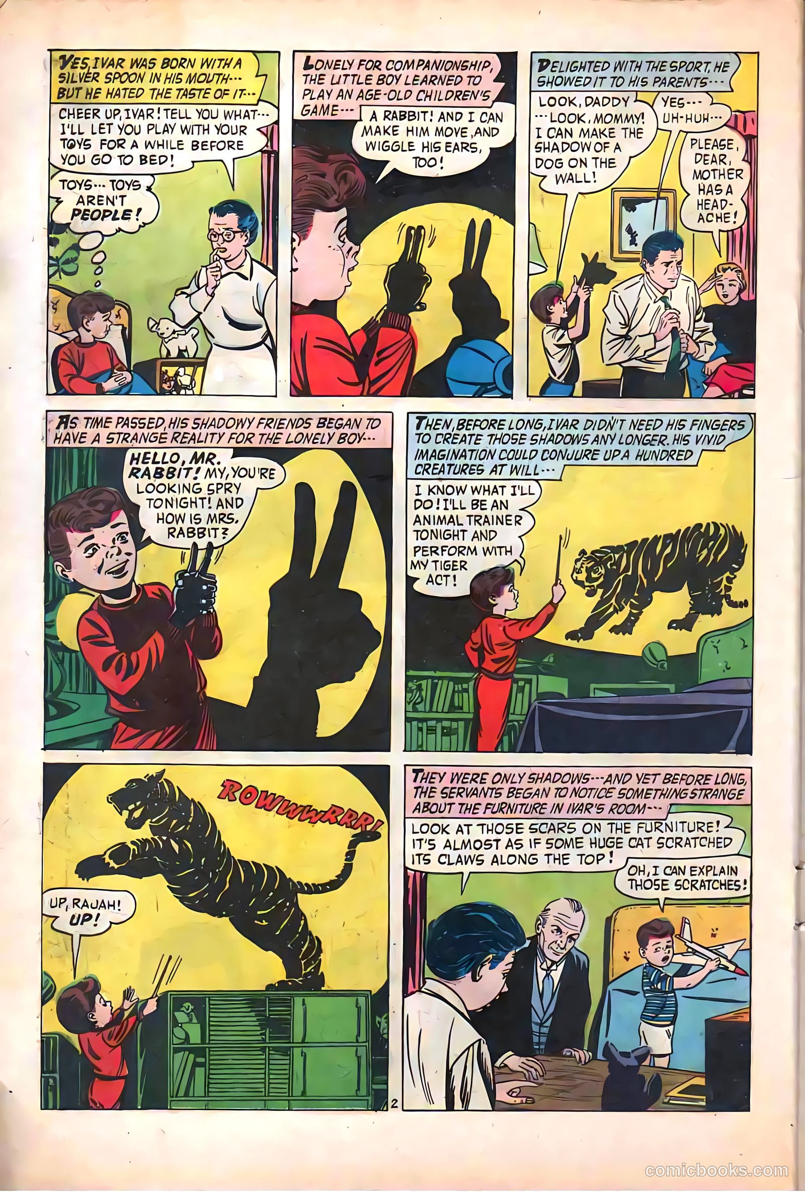 Midnight Mystery #2 (1961) — page 22 of 36