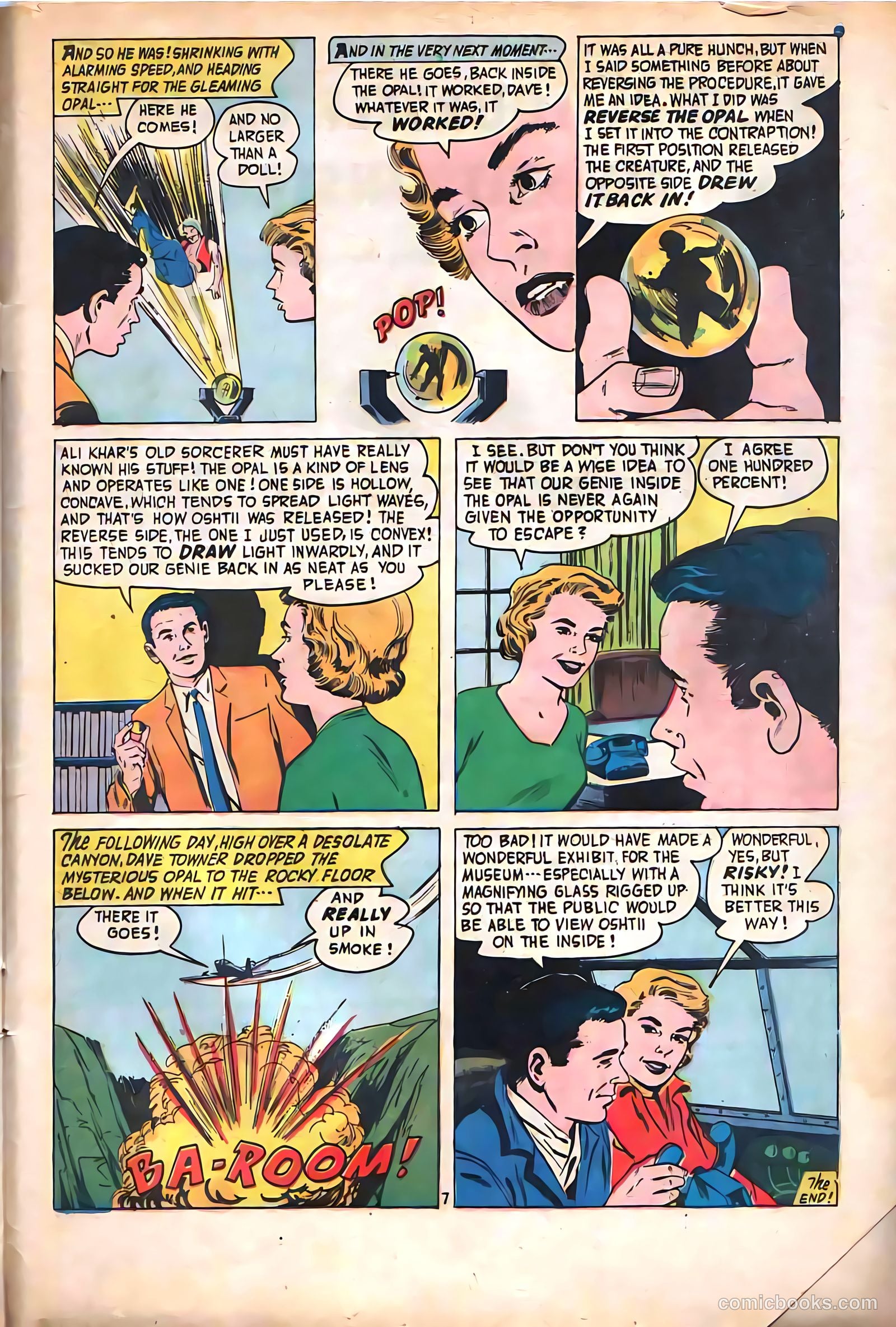 Midnight Mystery #2 (1961) — page 33 of 36