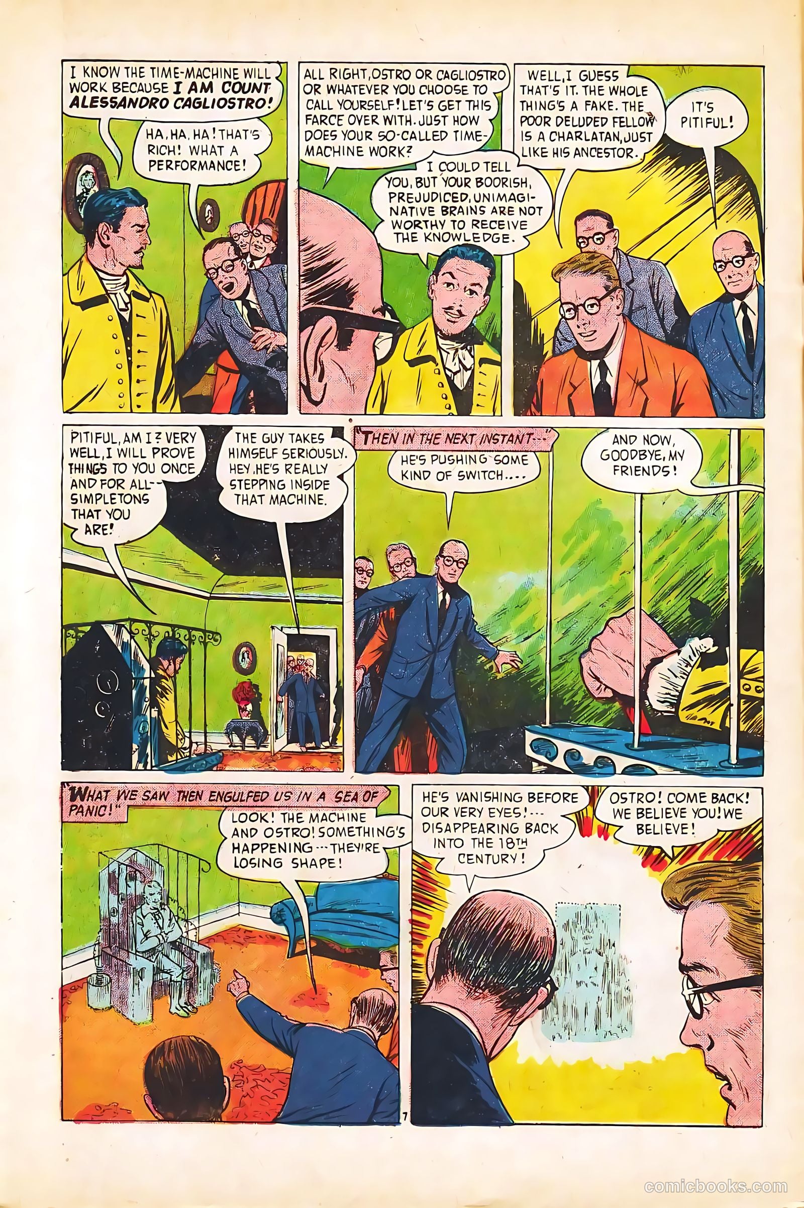 Midnight Mystery #3 (1961) — page 32 of 36