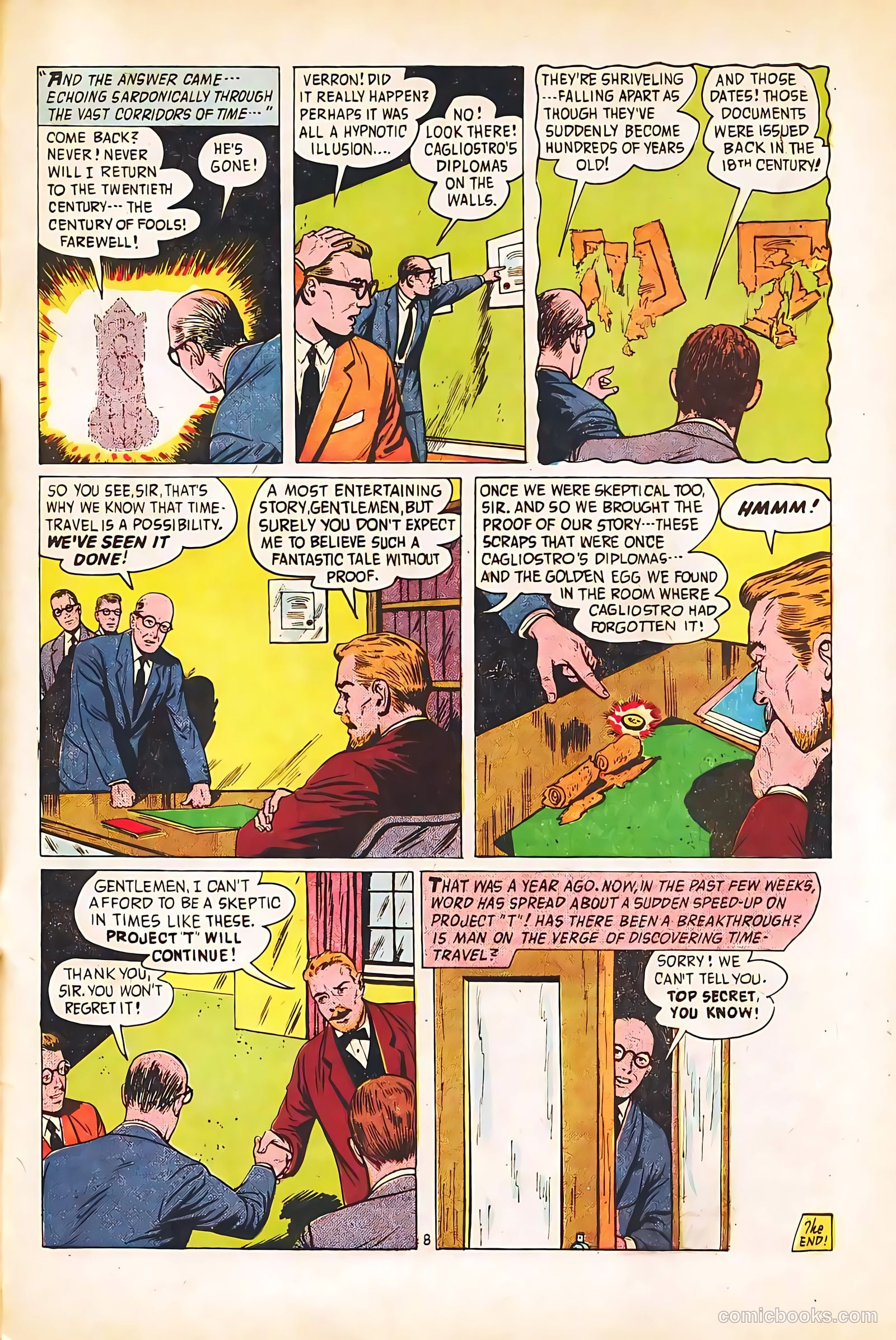 Midnight Mystery #3 (1961) — page 33 of 36