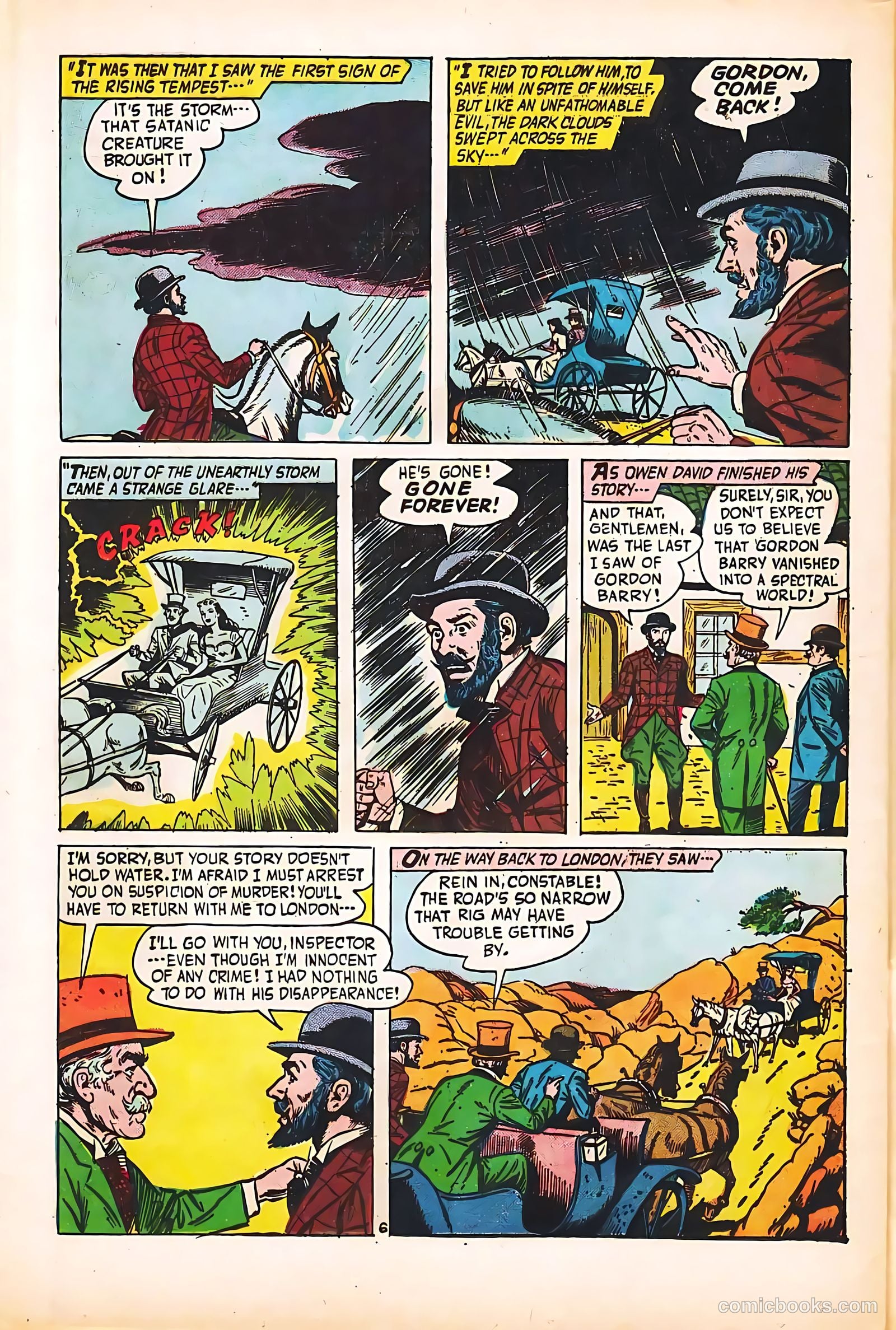 Midnight Mystery #4 (1961) — page 32 of 36