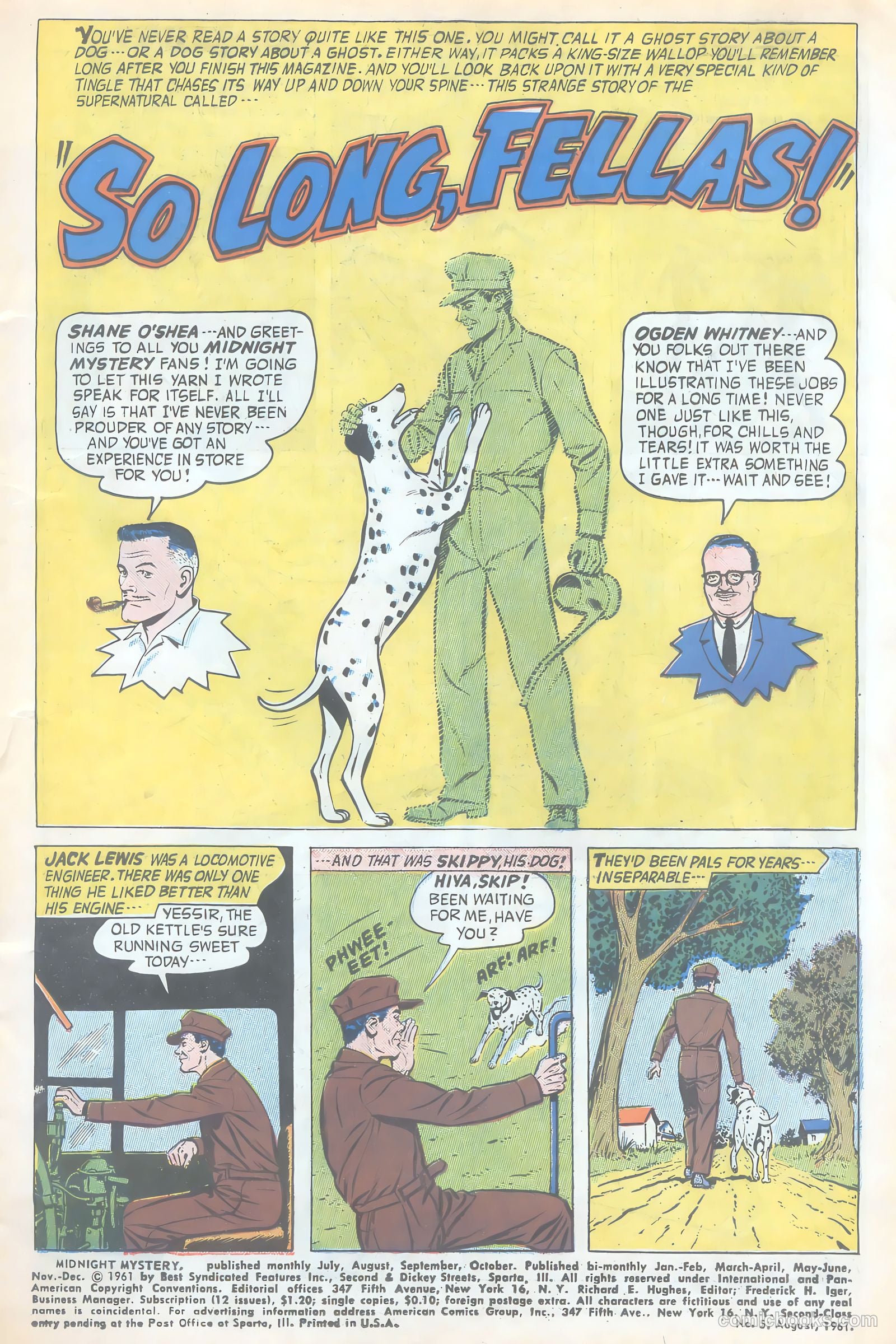 Midnight Mystery #5 (1961) — page 3 of 36
