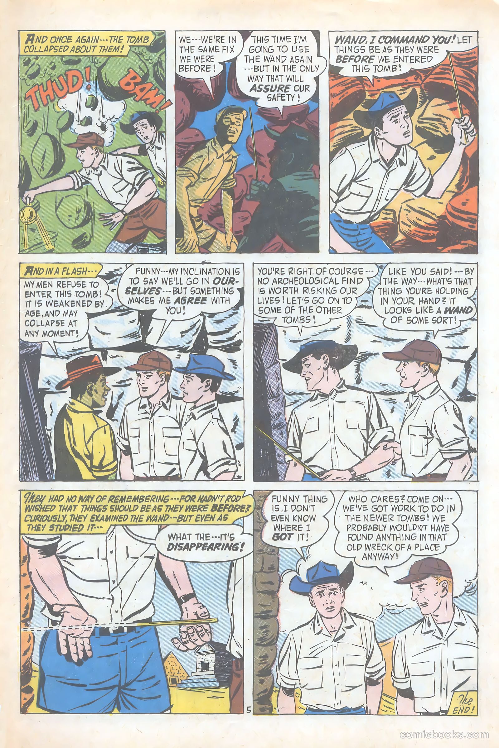 Midnight Mystery #5 (1961) — page 33 of 36