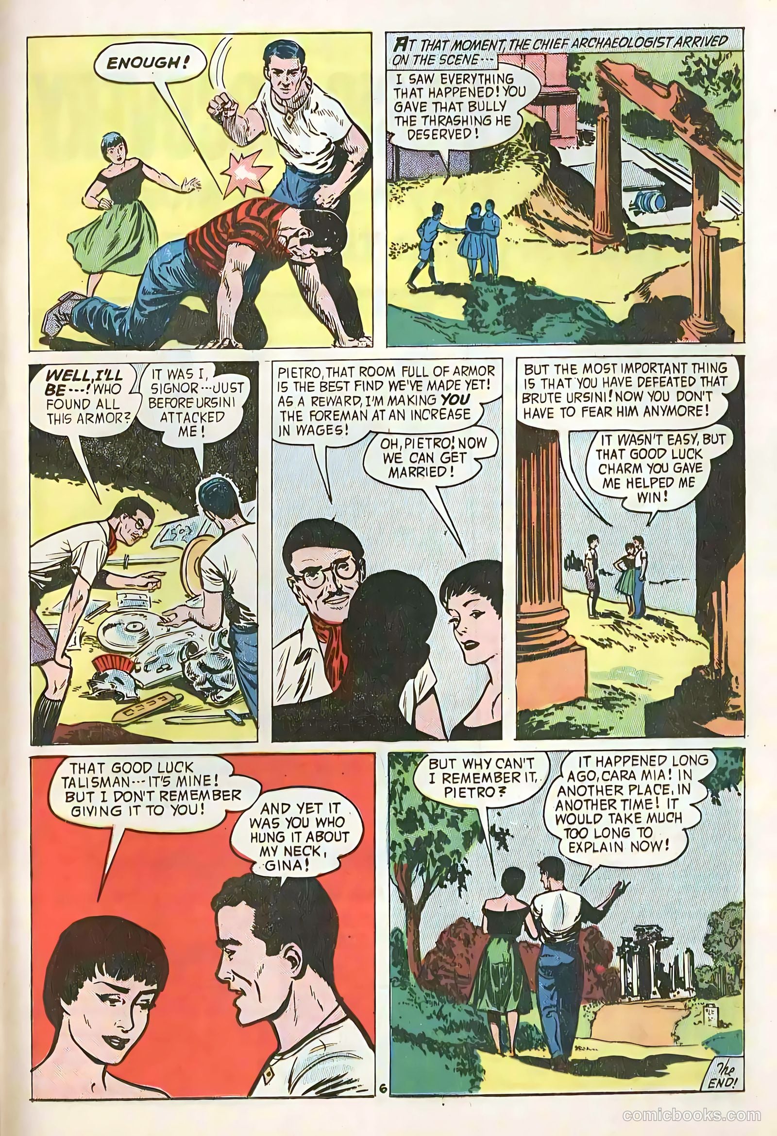 Midnight Mystery #6 (1961) — page 33 of 36
