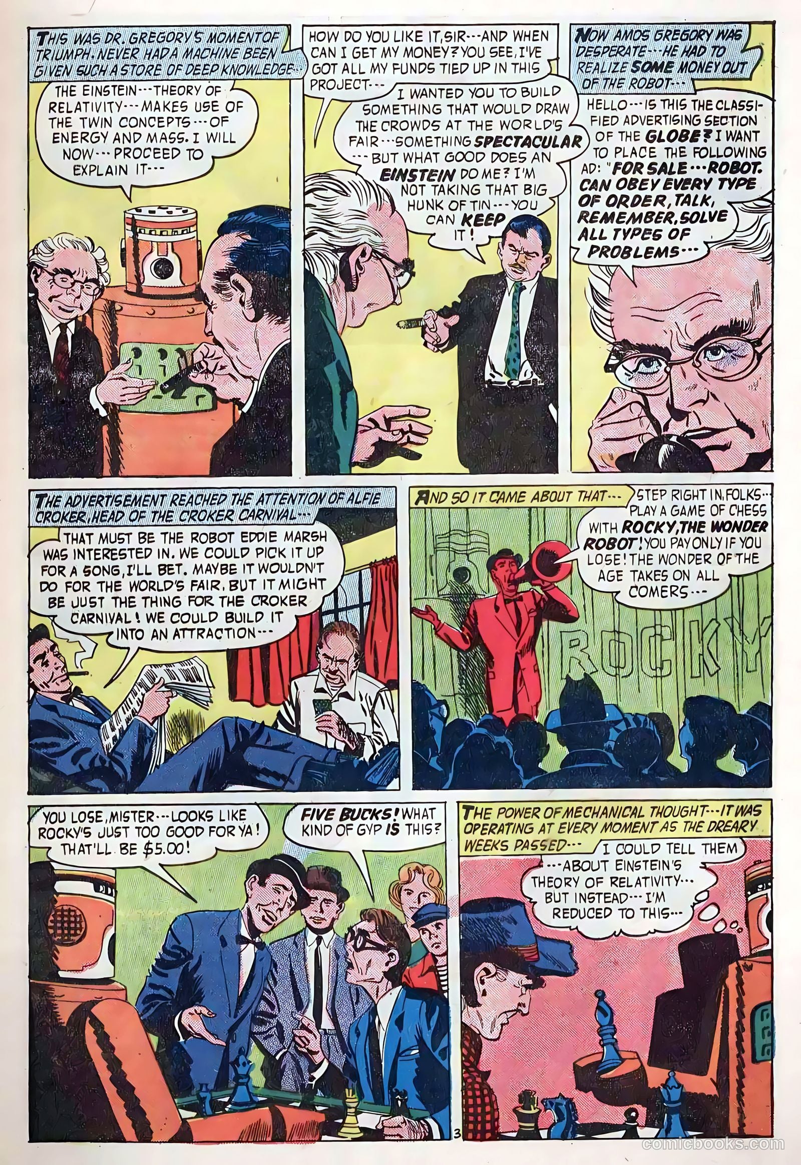 Midnight Mystery #7 (1961) — page 5 of 36