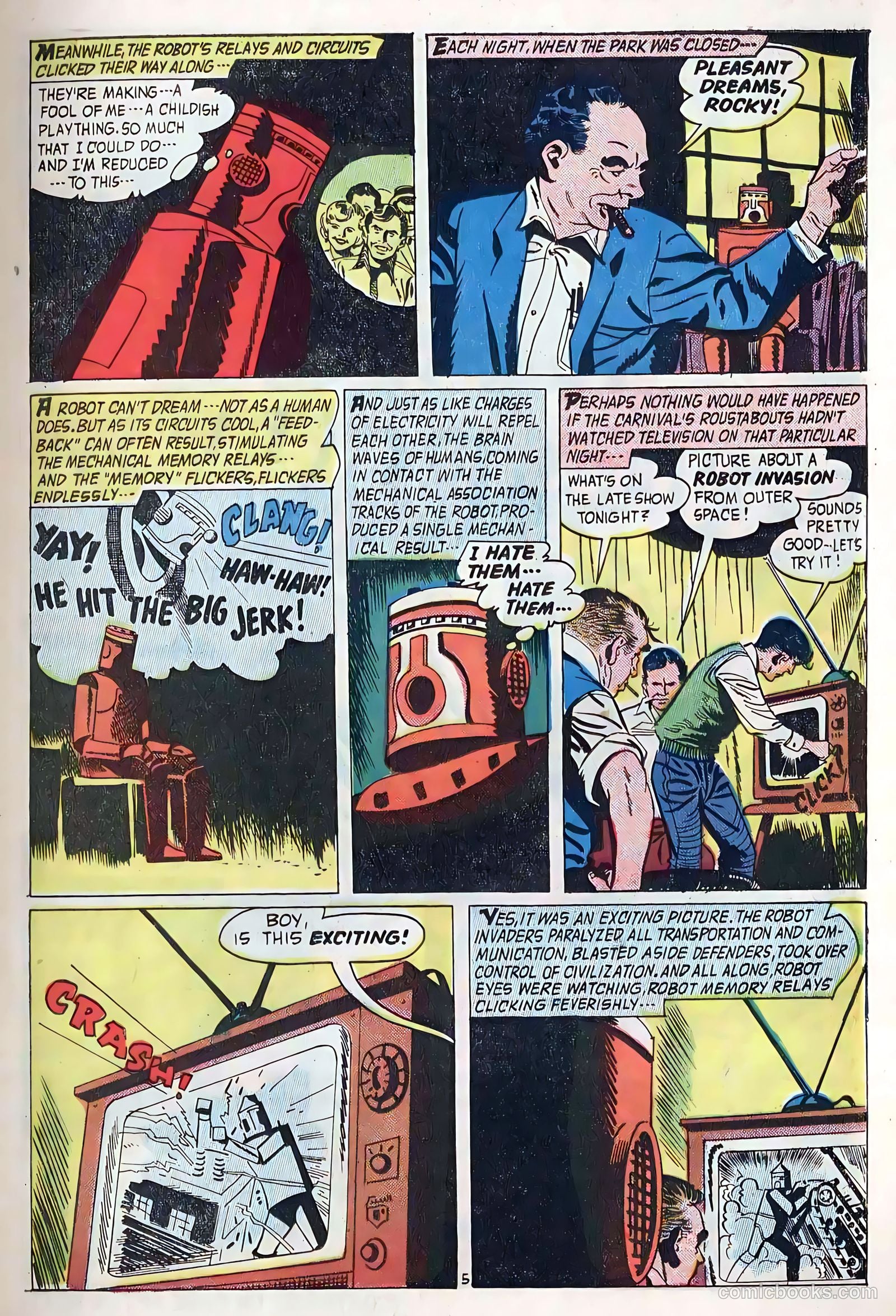 Midnight Mystery #7 (1961) — page 7 of 36