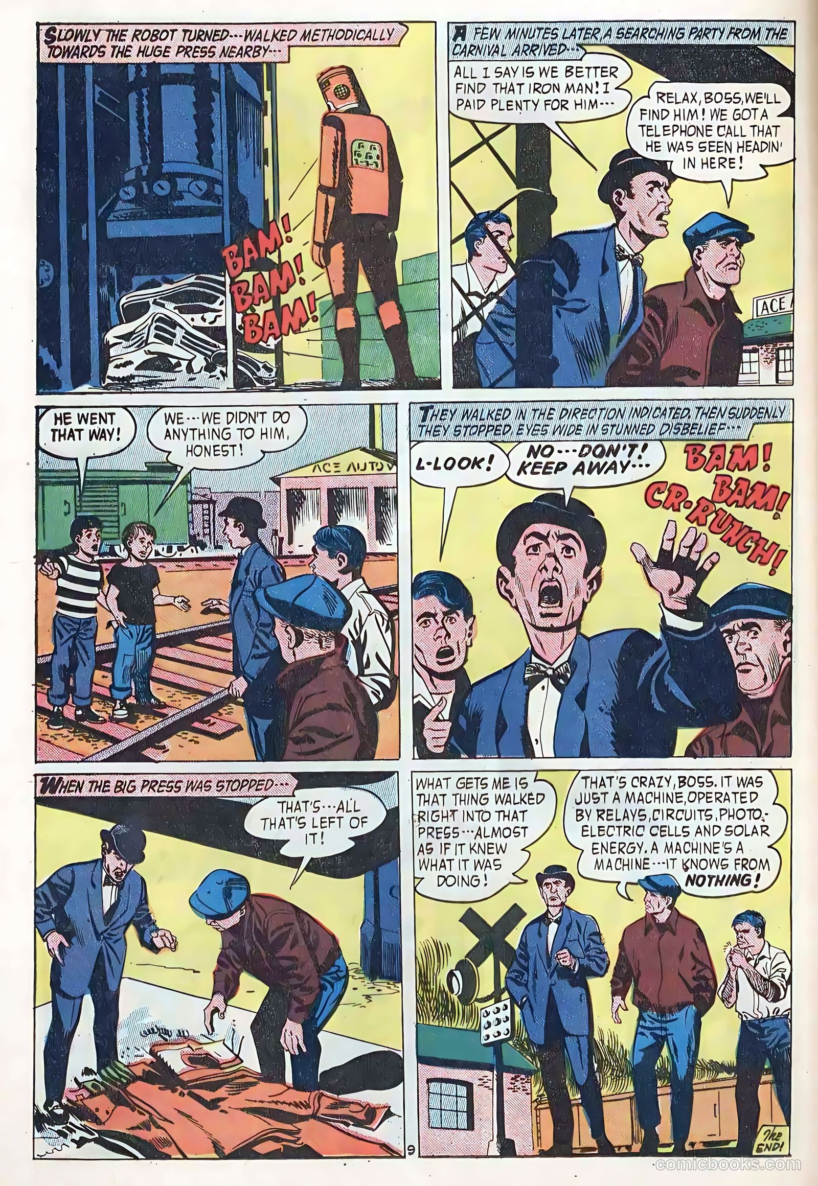 Midnight Mystery #7 (1961) — page 12 of 36