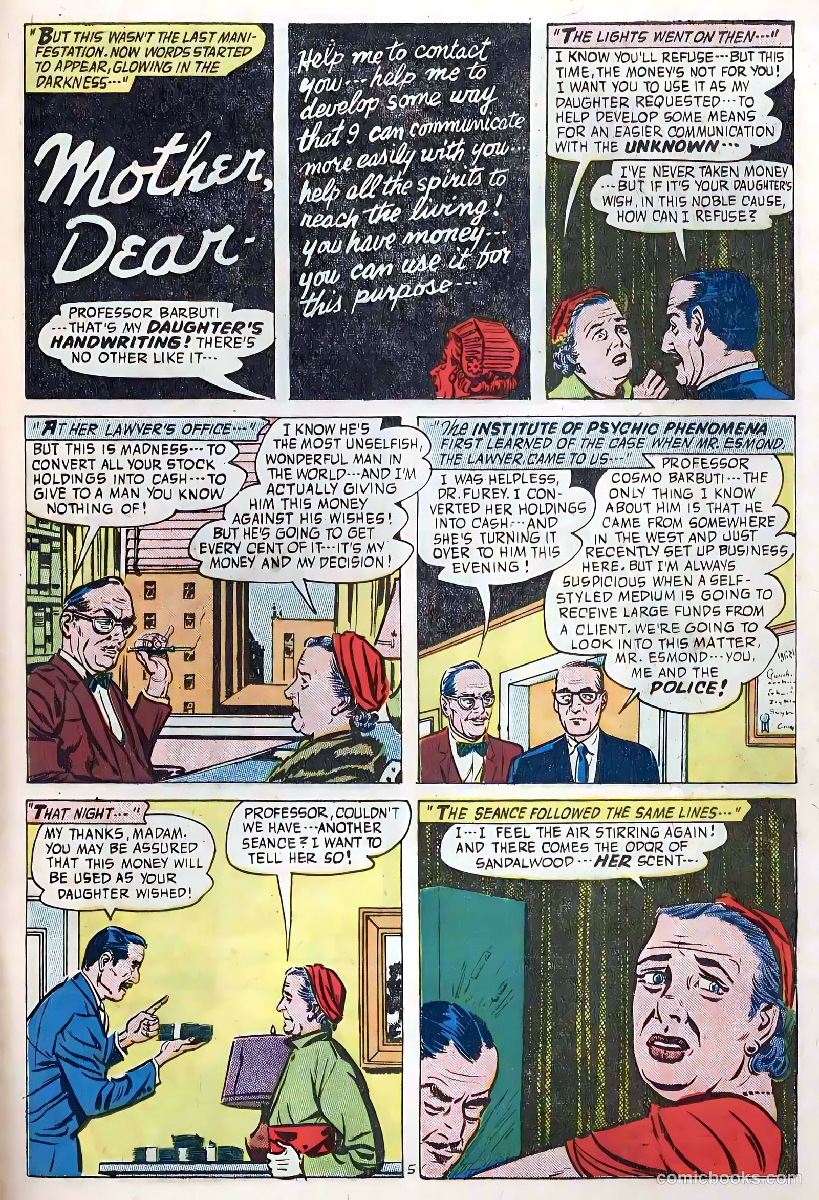 Midnight Mystery #7 (1961) — page 31 of 36