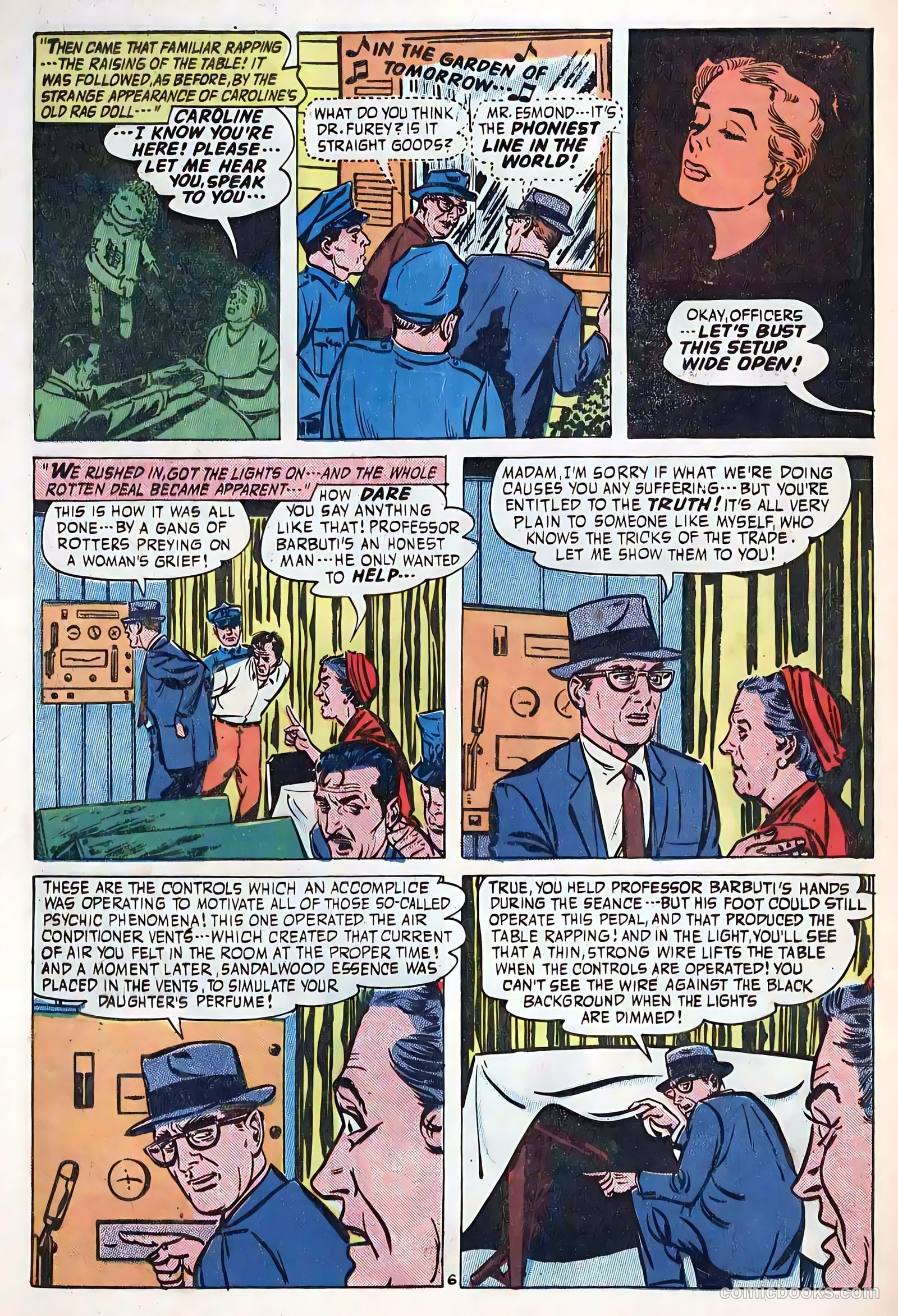 Midnight Mystery #7 (1961) — page 32 of 36
