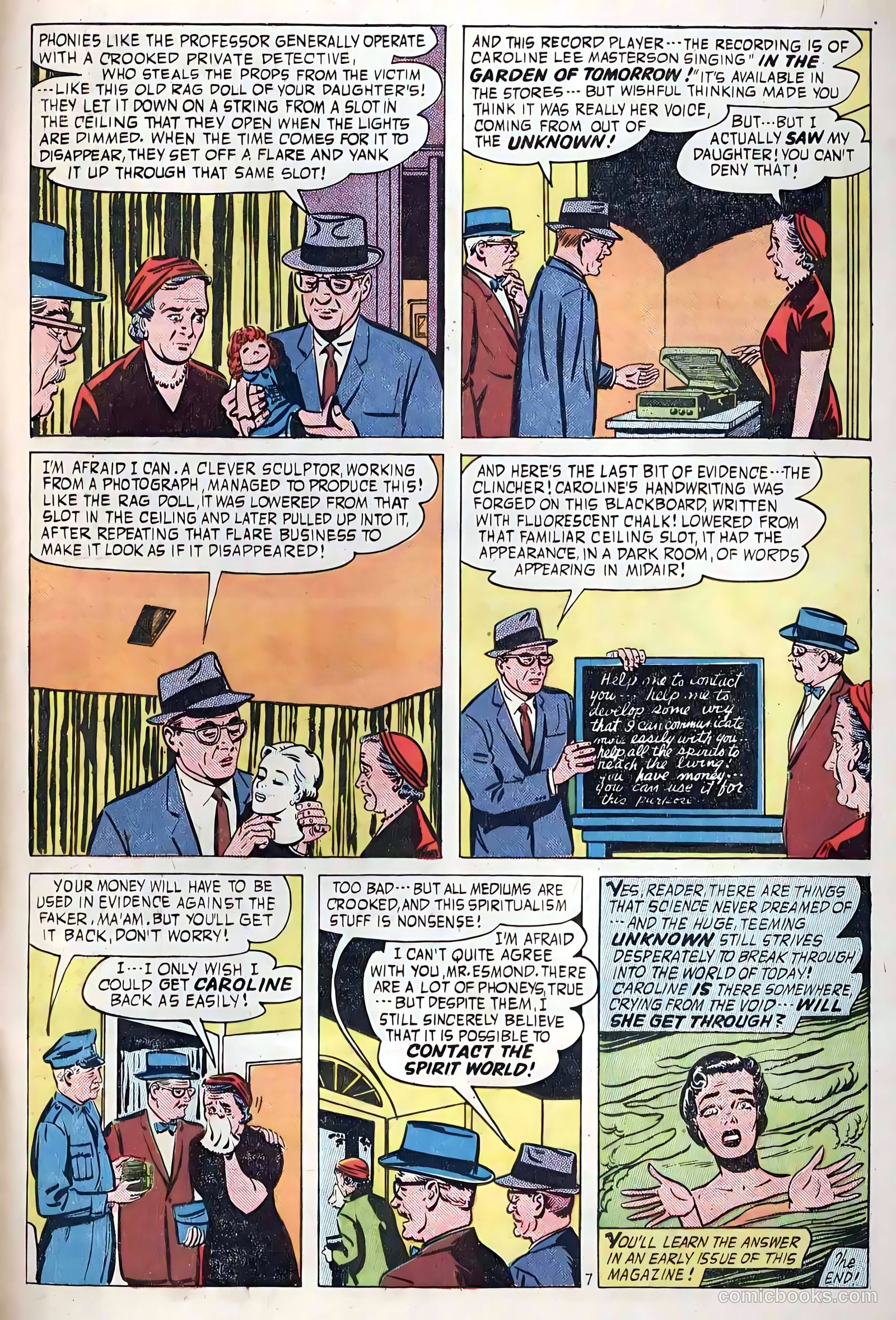 Midnight Mystery #7 (1961) — page 33 of 36