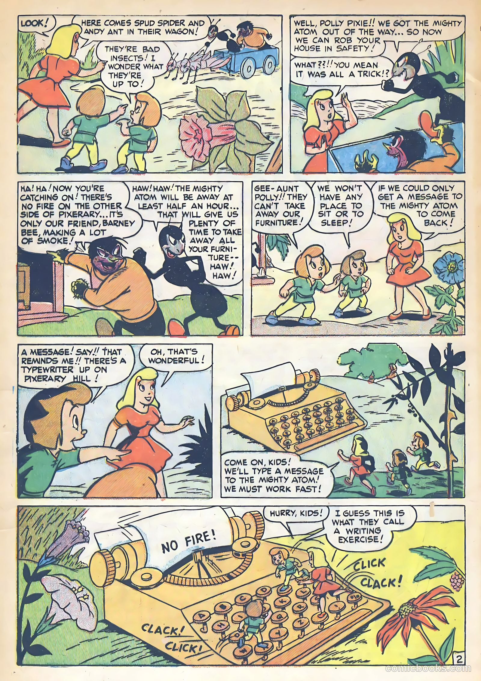 Mighty Atom #1 (1958) — page 4 of 36