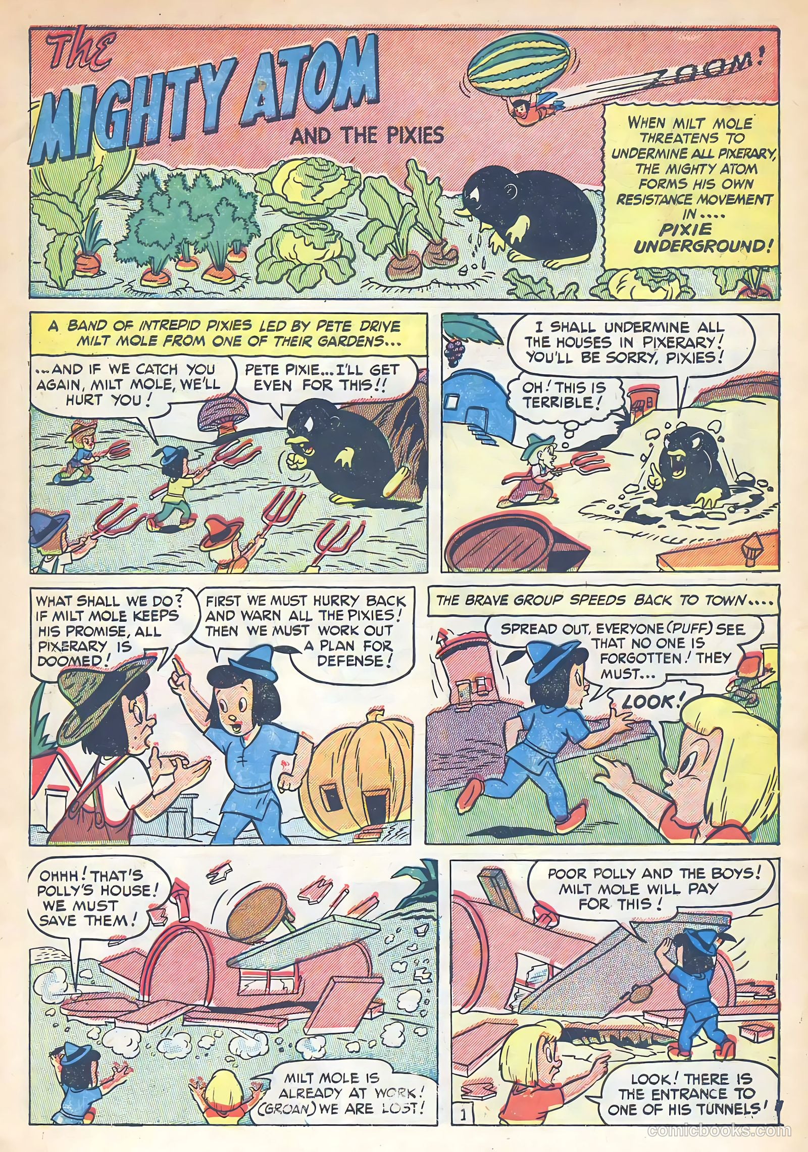 Mighty Atom #1 (1958) — page 7 of 36
