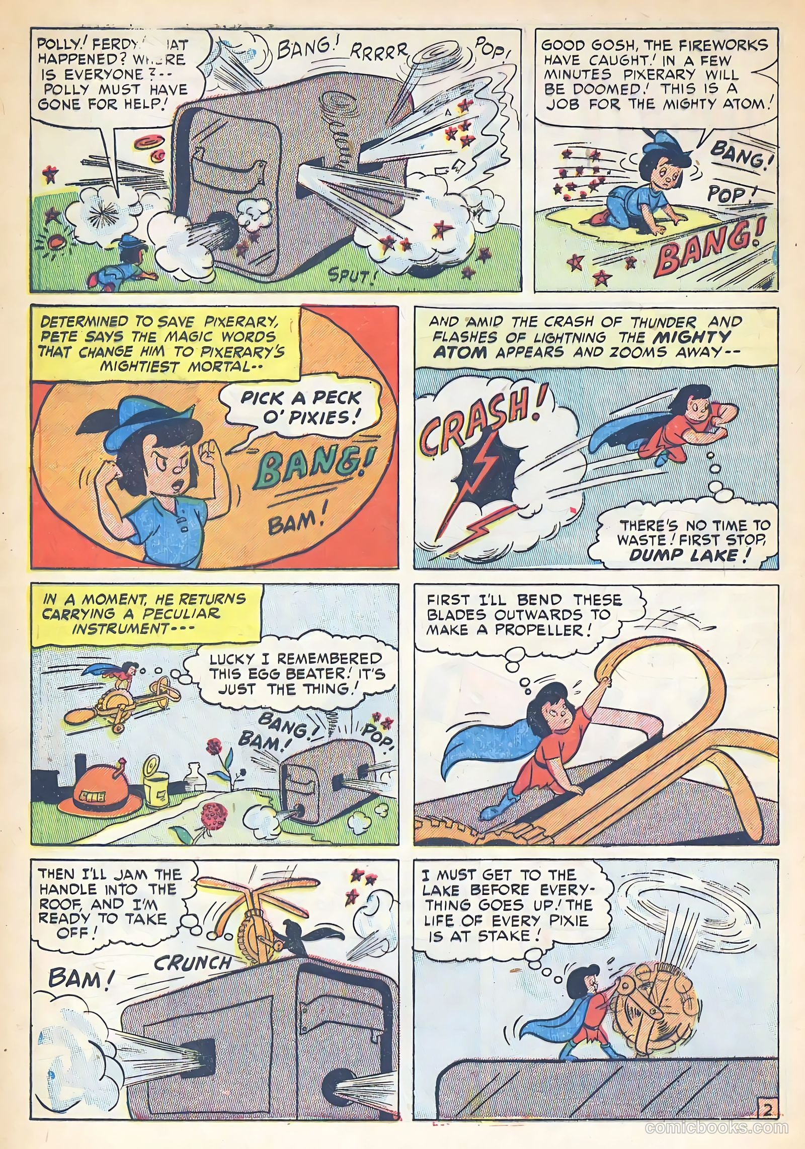 Mighty Atom #1 (1958) — page 32 of 36