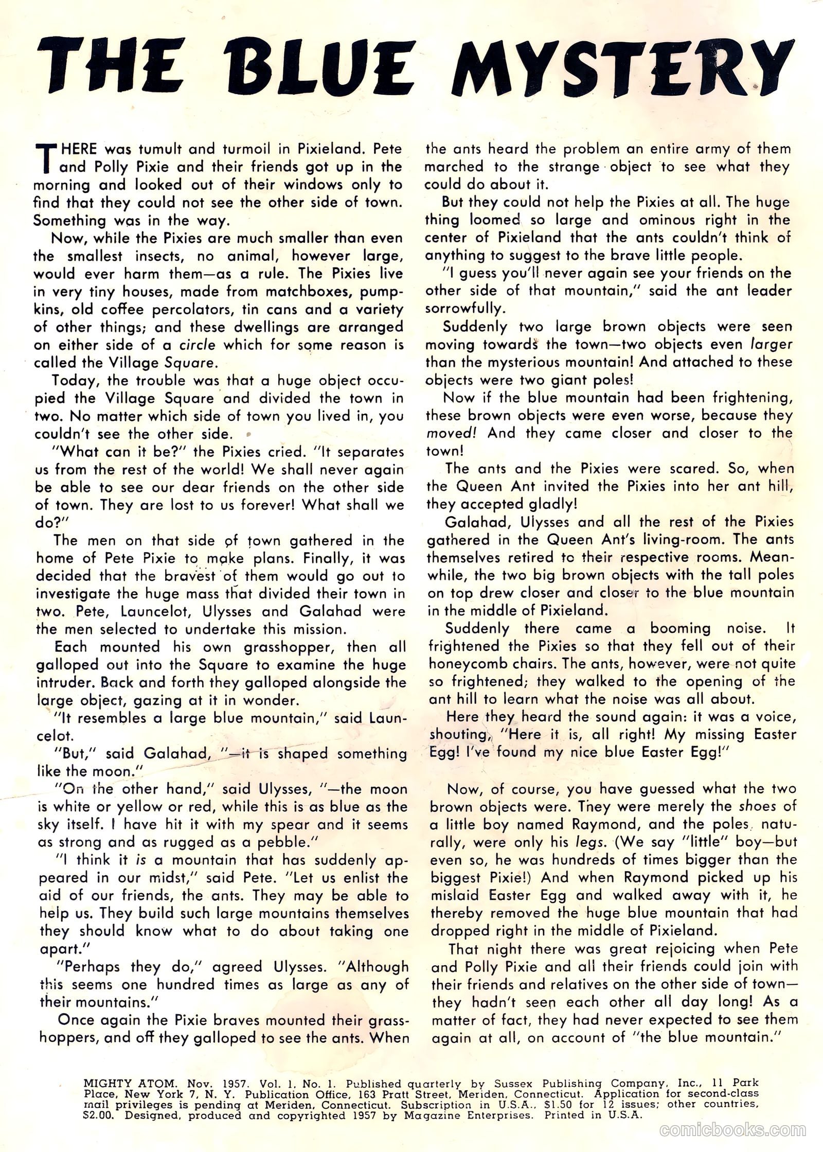 Mighty Atom #1 (1957) — page 2 of 36