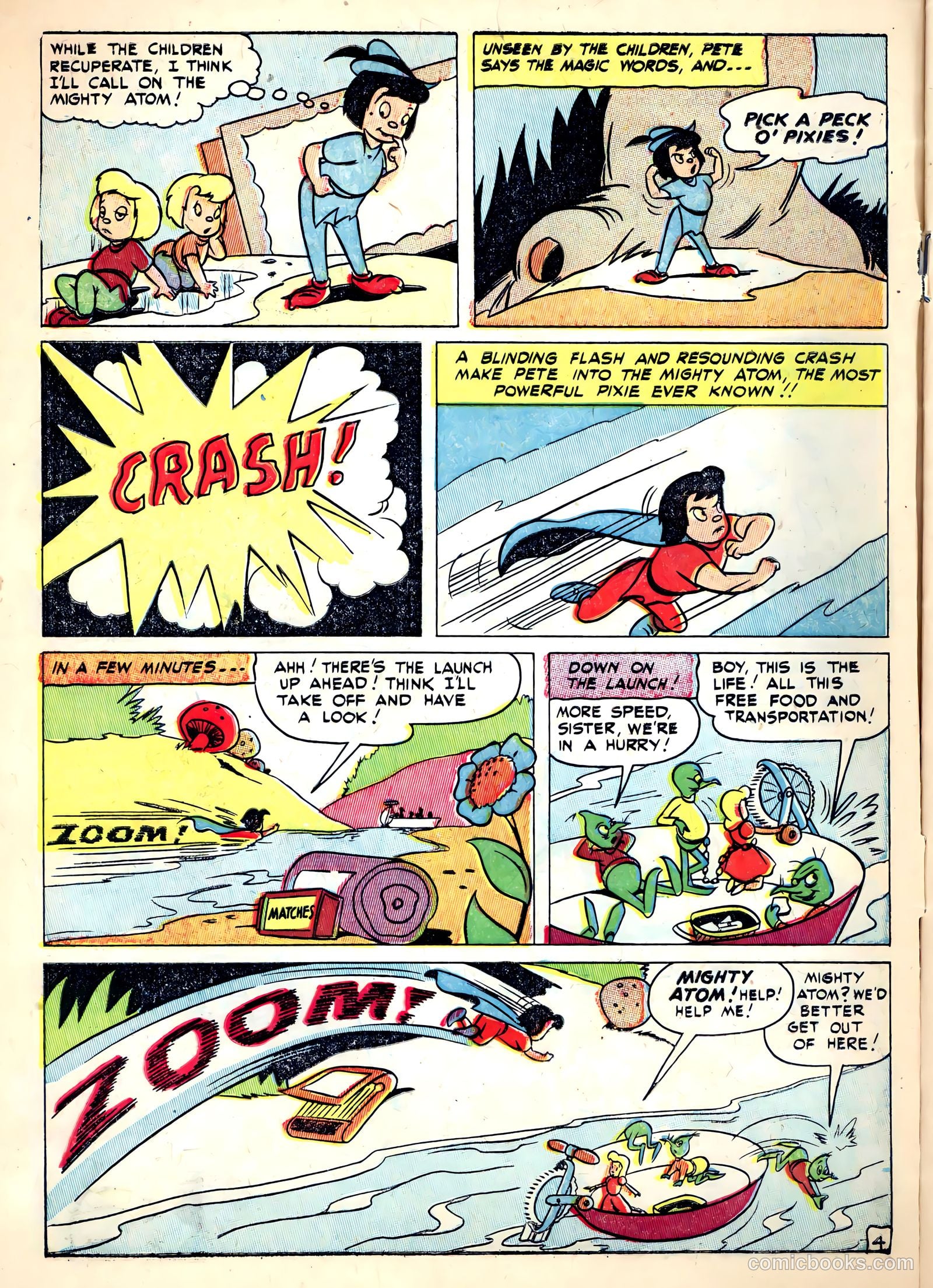 Mighty Atom #1 (1957) — page 6 of 36