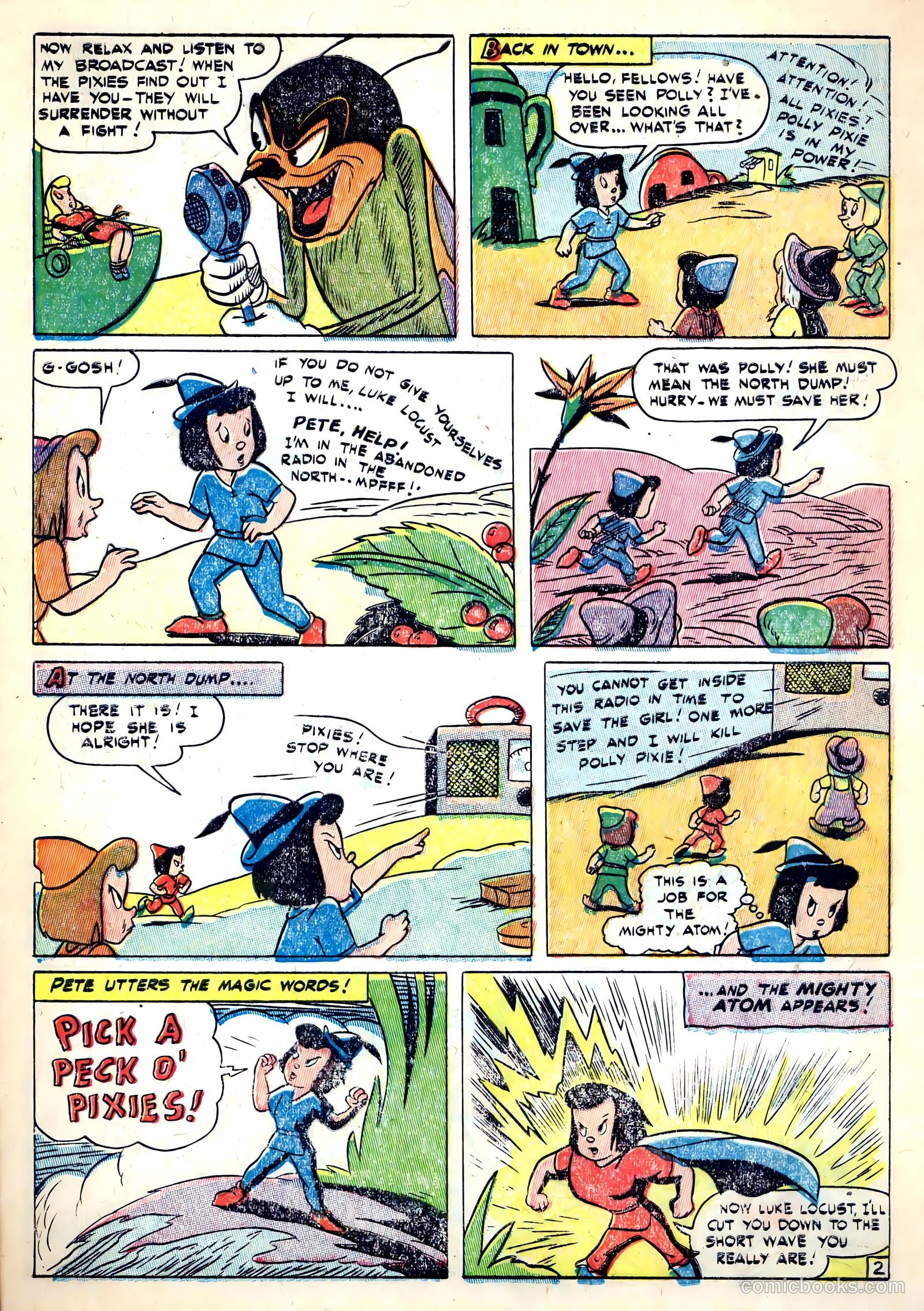 Mighty Atom #1 (1957) — page 9 of 36