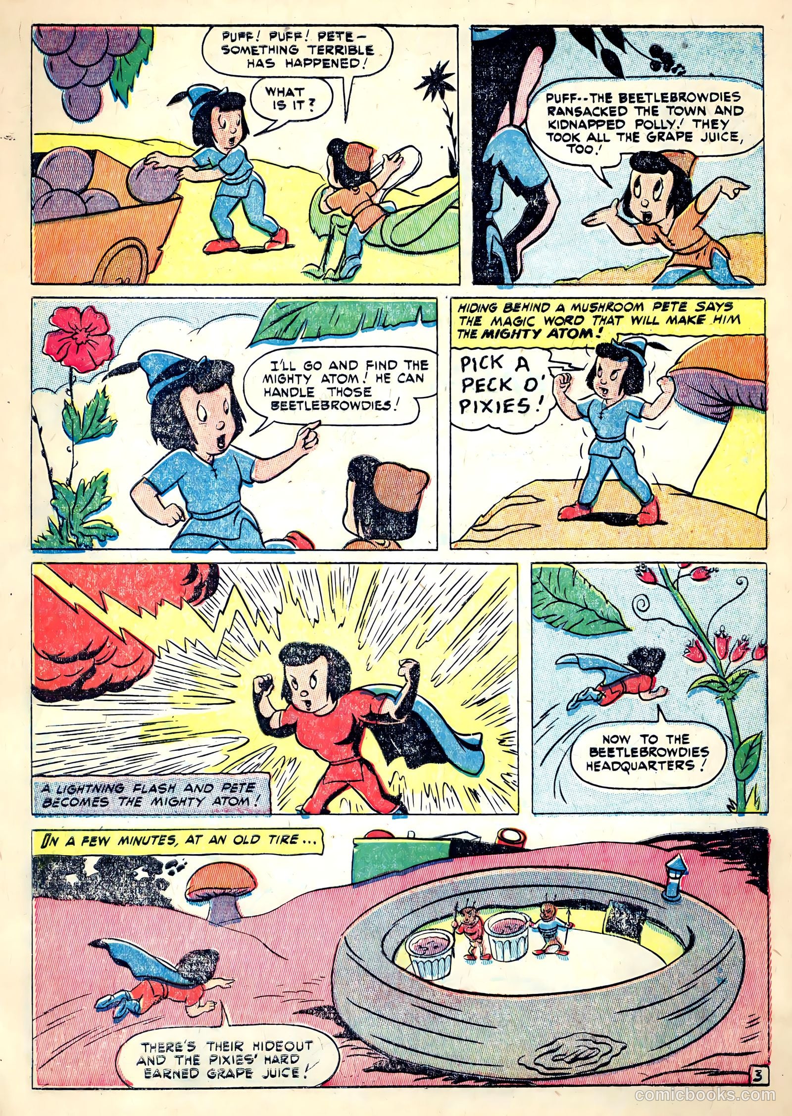 Mighty Atom #1 (1957) — page 28 of 36