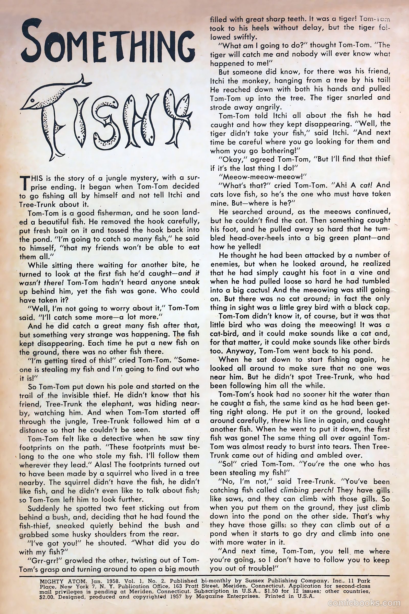 Mighty Atom #2 (1958) — page 2 of 36