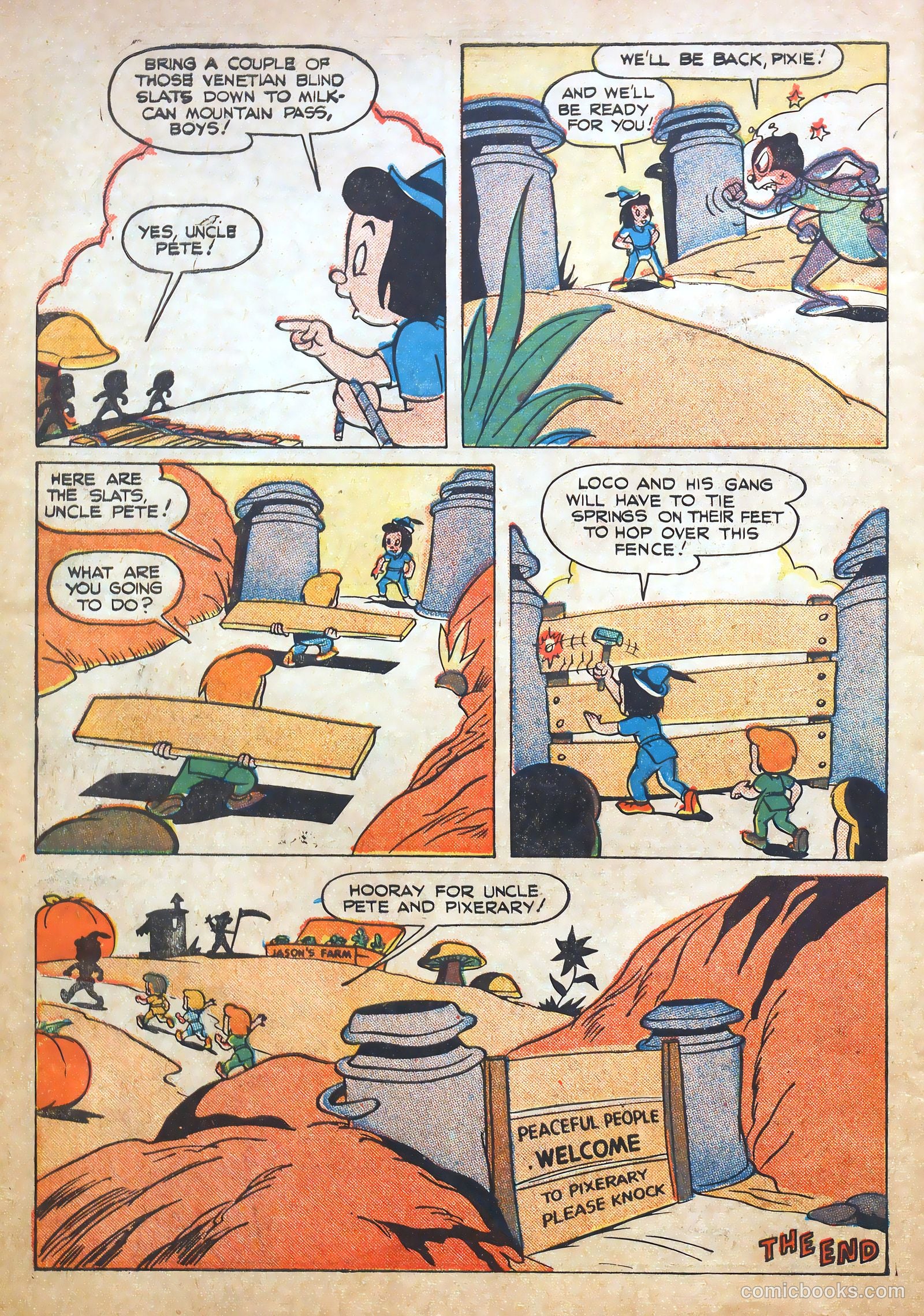 Mighty Atom #2 (1958) — page 34 of 36