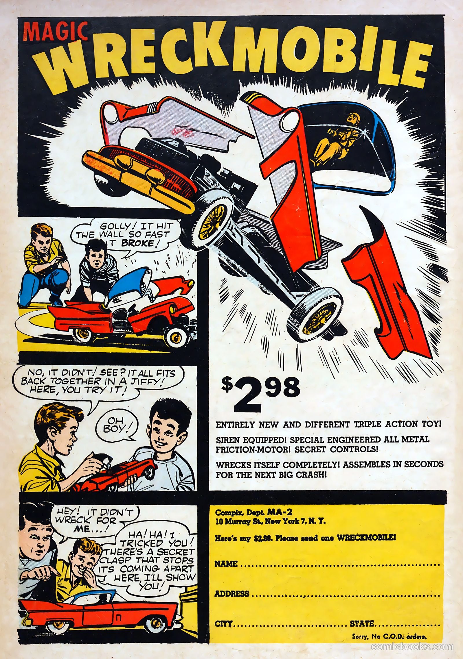 Mighty Atom #2 (1958) — page 36 of 36