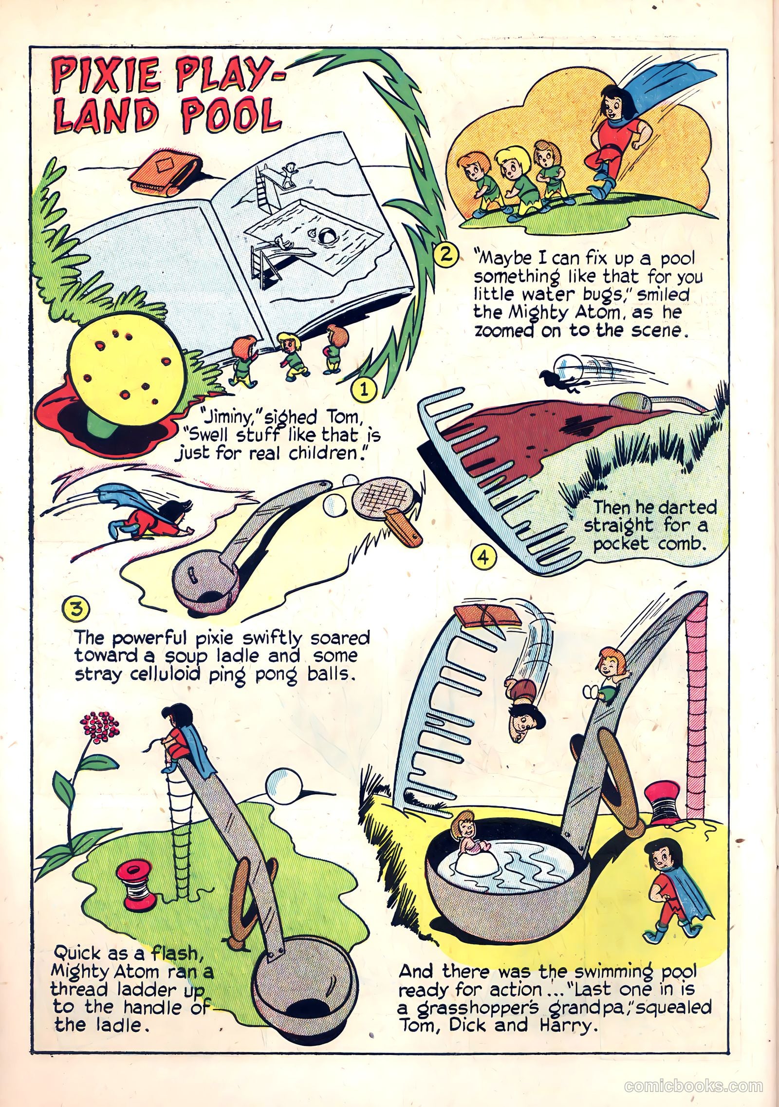 Mighty Atom #3 (1958) — page 30 of 36