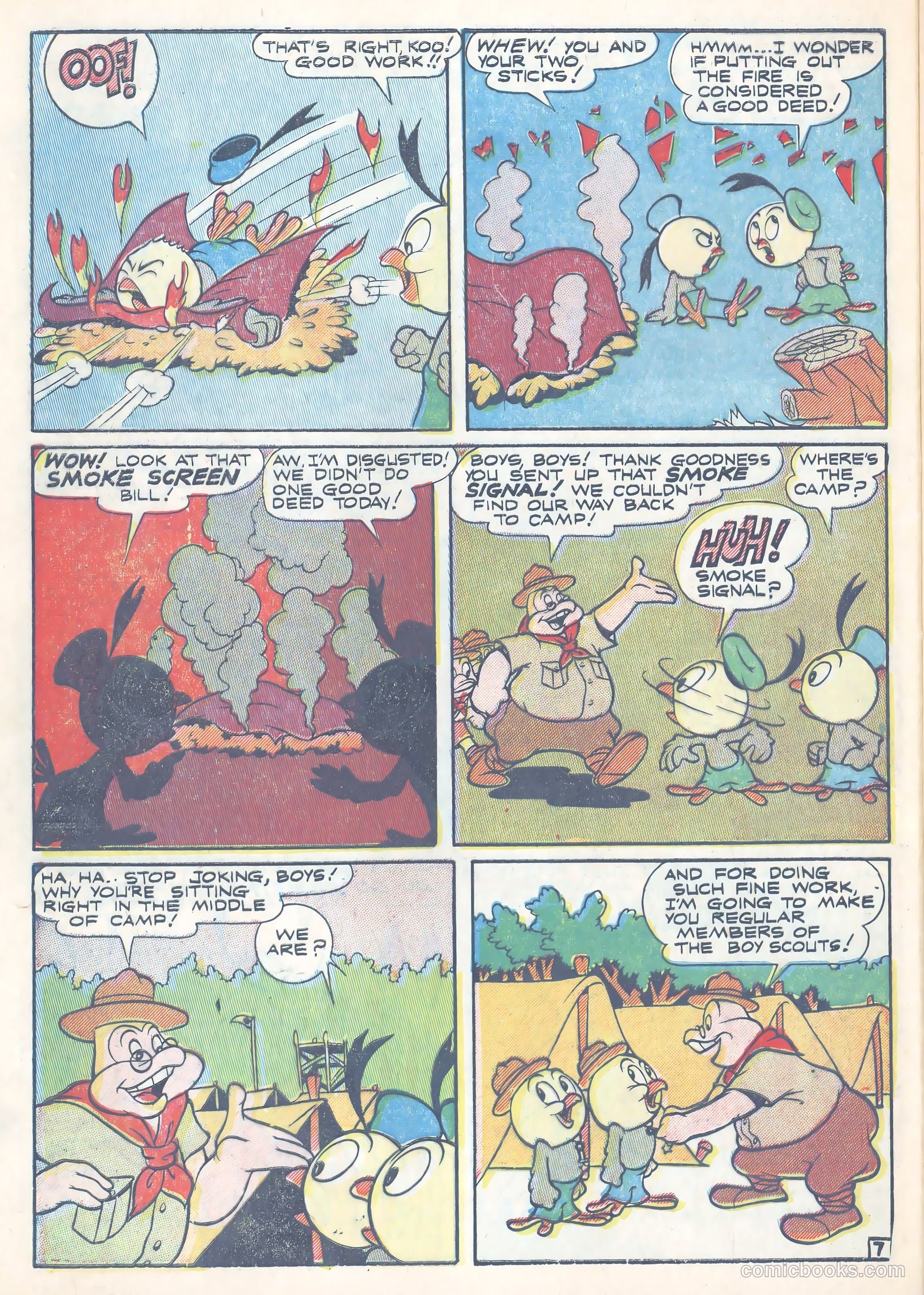 Mighty Bear #1 (1957) — page 32 of 36
