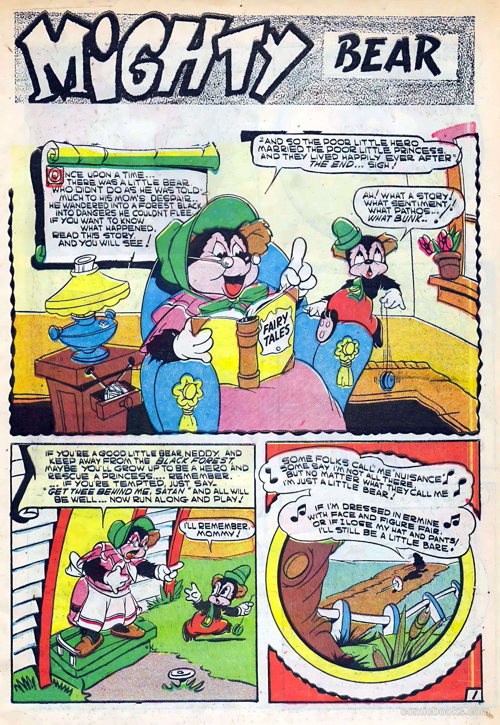 Mighty Bear #13 (1954) — page 3 of 36