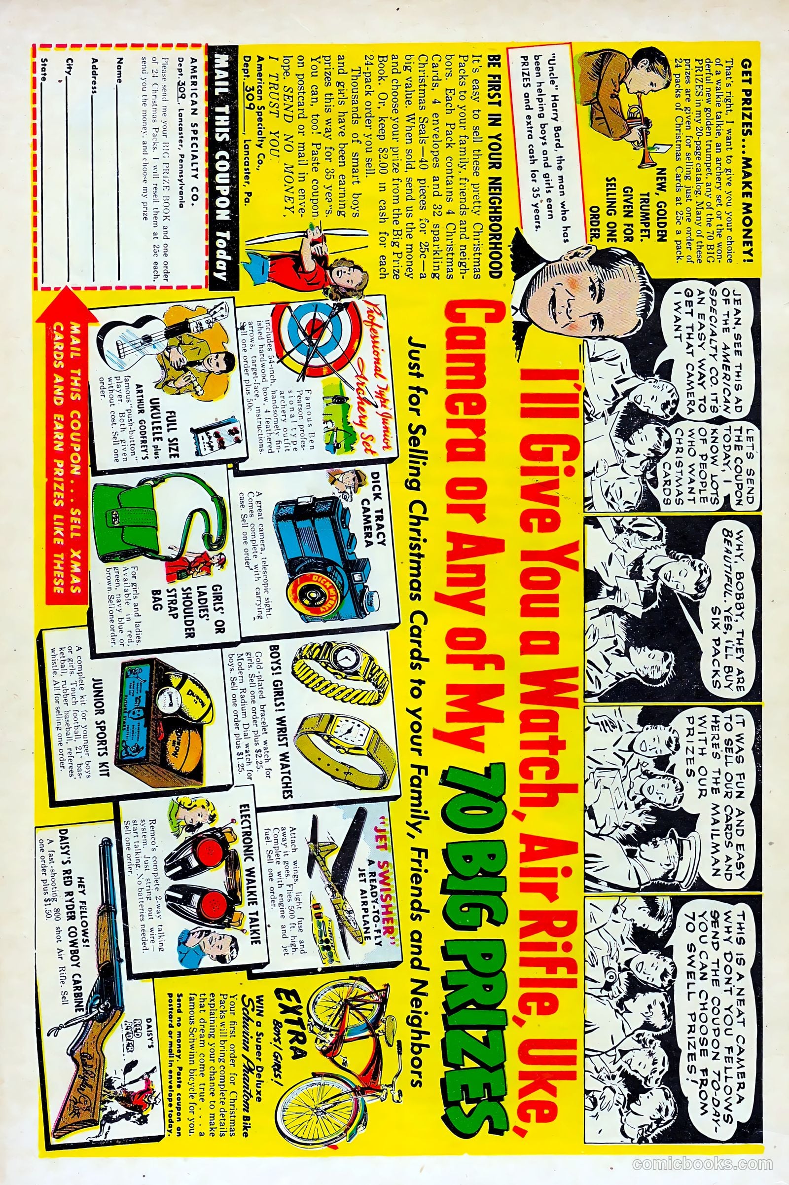 Mighty Bear #13 (1954) — page 36 of 36