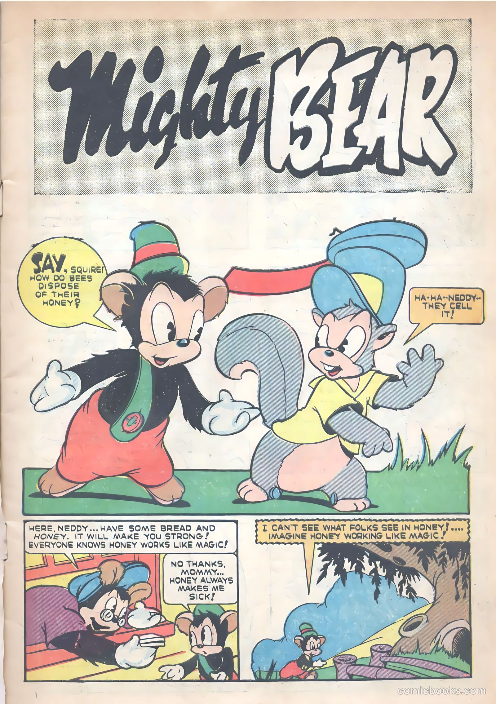 Mighty Bear #14 (1954) — page 3 of 36
