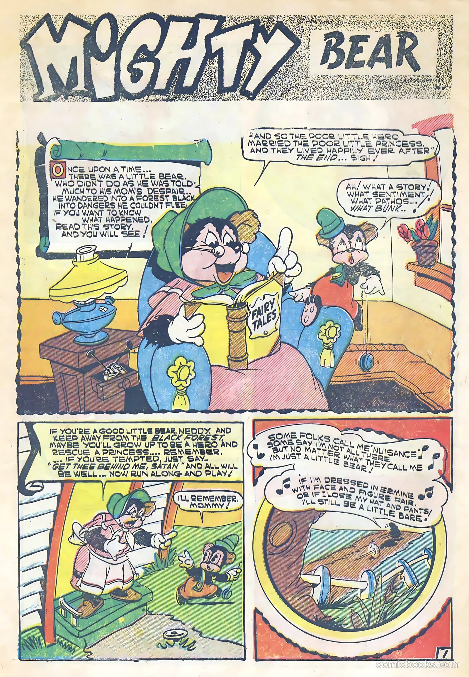 Mighty Bear #2 (1957) — page 3 of 36