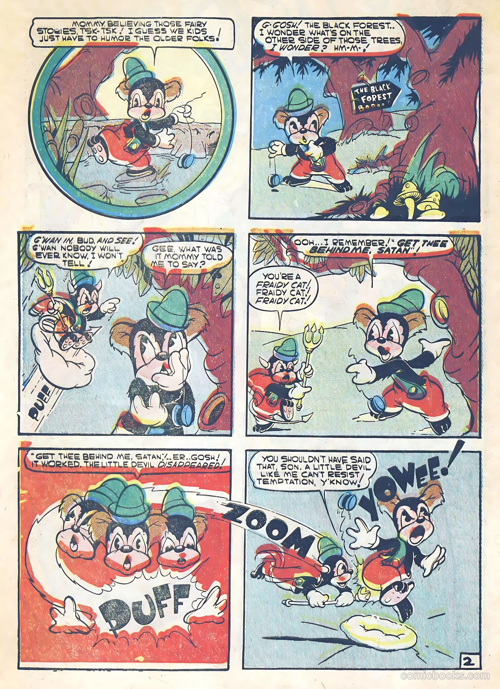Mighty Bear #2 (1957) — page 4 of 36