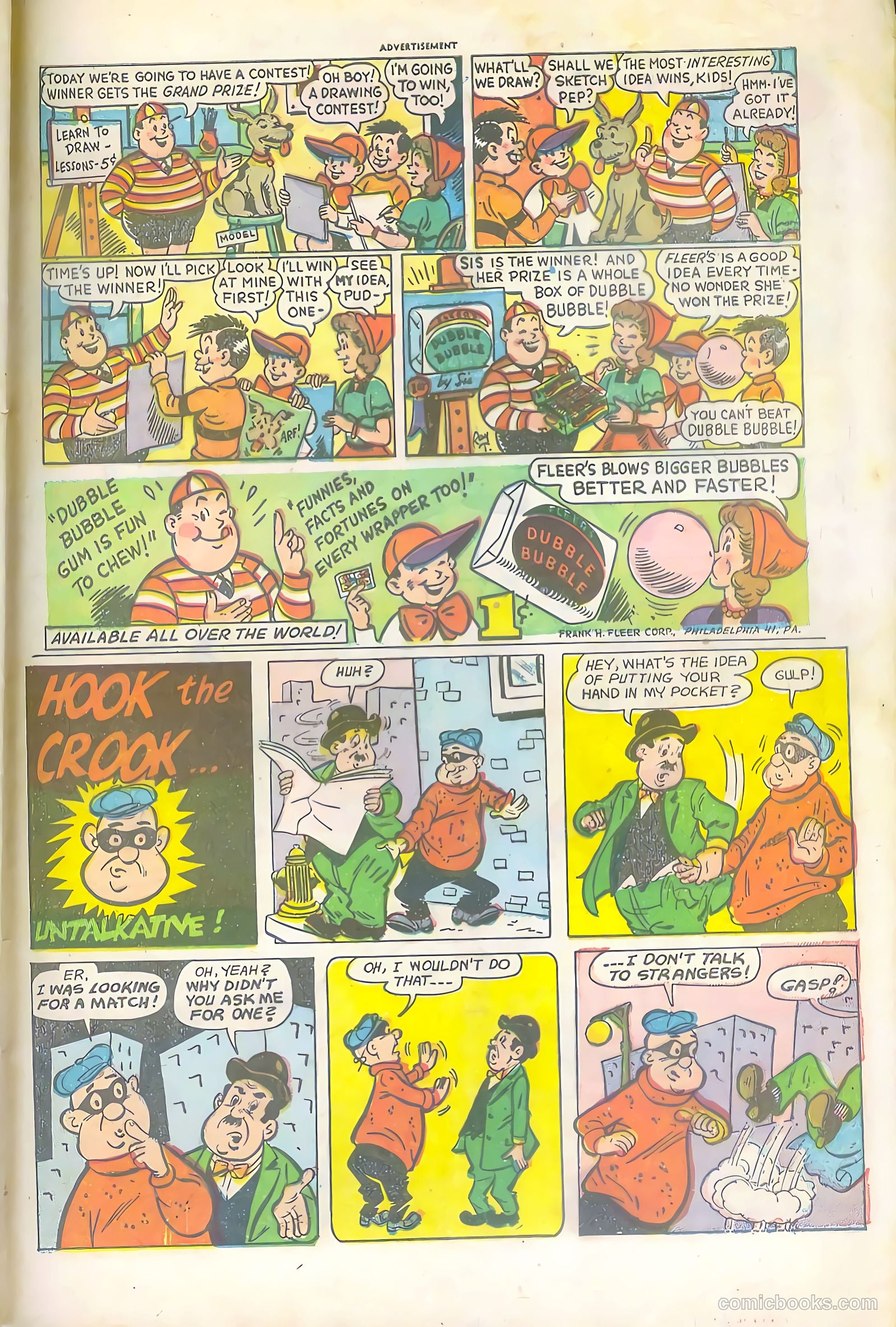 Mike Barnett, Man Against Crime #5 (1952) — page 29 of 36