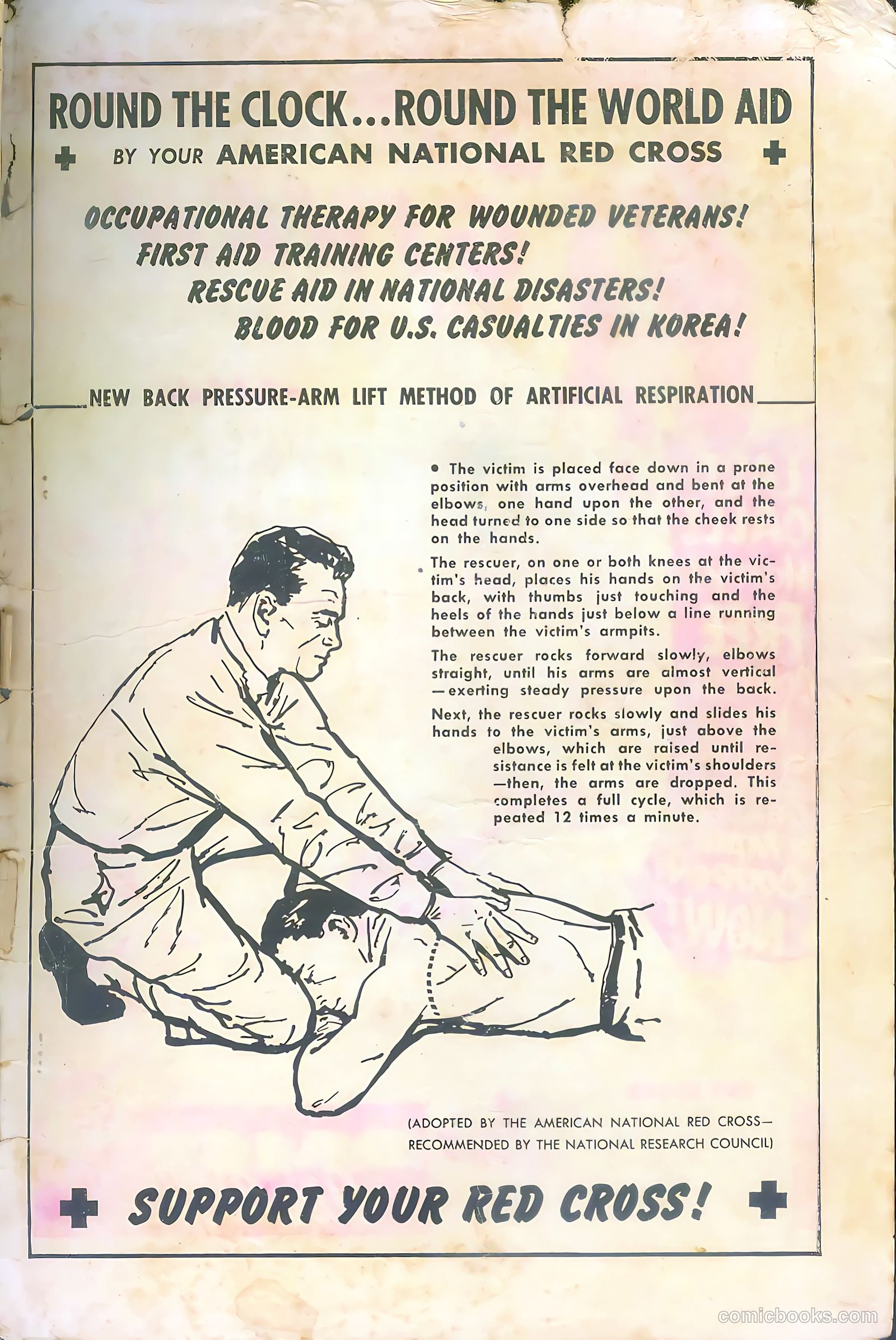 Mike Barnett, Man Against Crime #5 (1952) — page 35 of 36