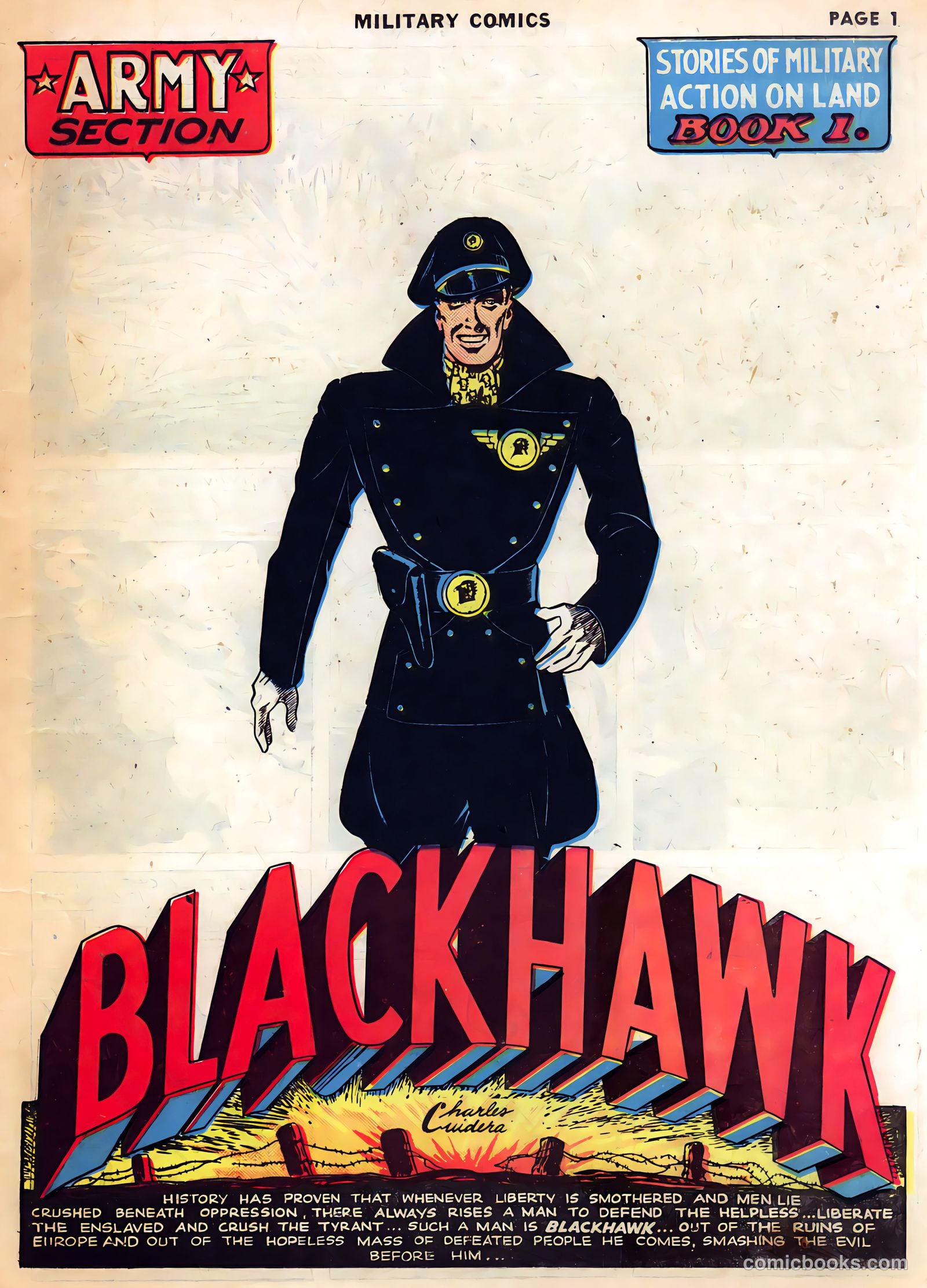 Military Comics #1 (1941) — page 3 of 68