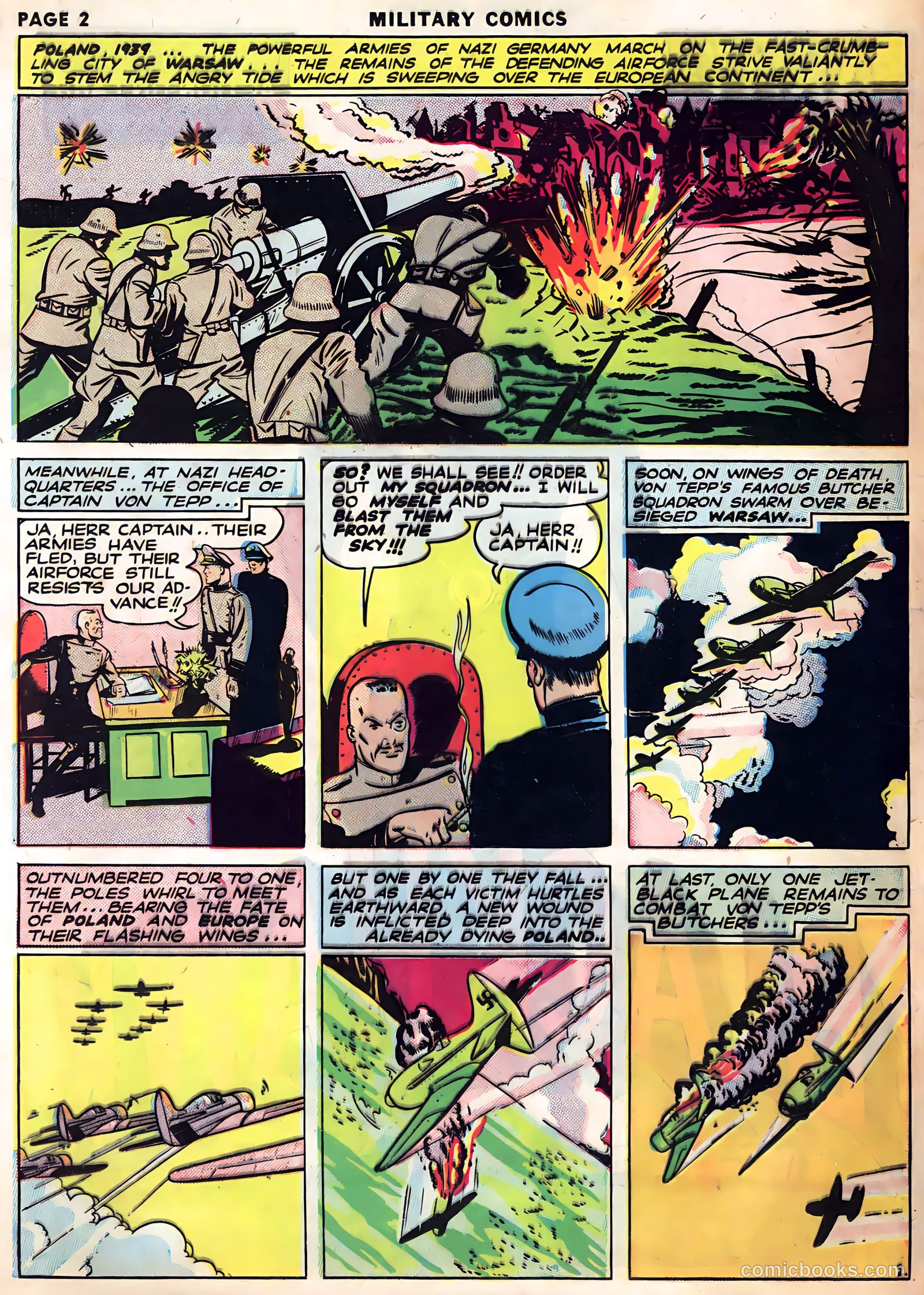 Military Comics #1 (1941) — page 4 of 68