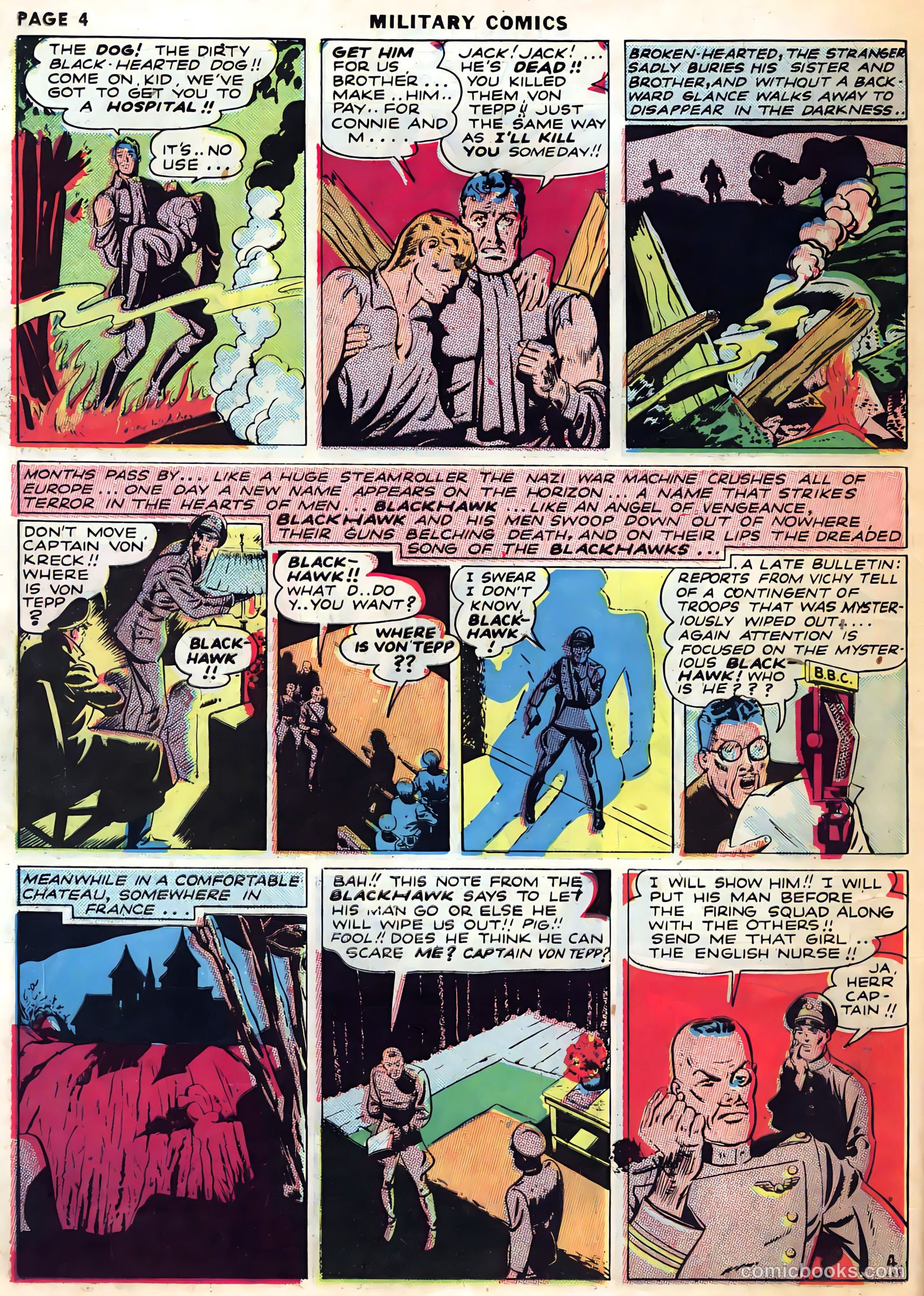 Military Comics #1 (1941) — page 6 of 68